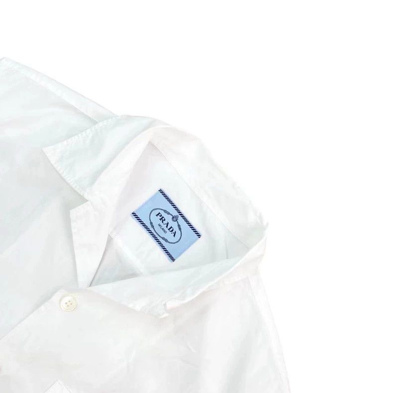 Prada Prada Cotton triangle shirt Size US S / EU 44-46 / 1 - 3 Thumbnail