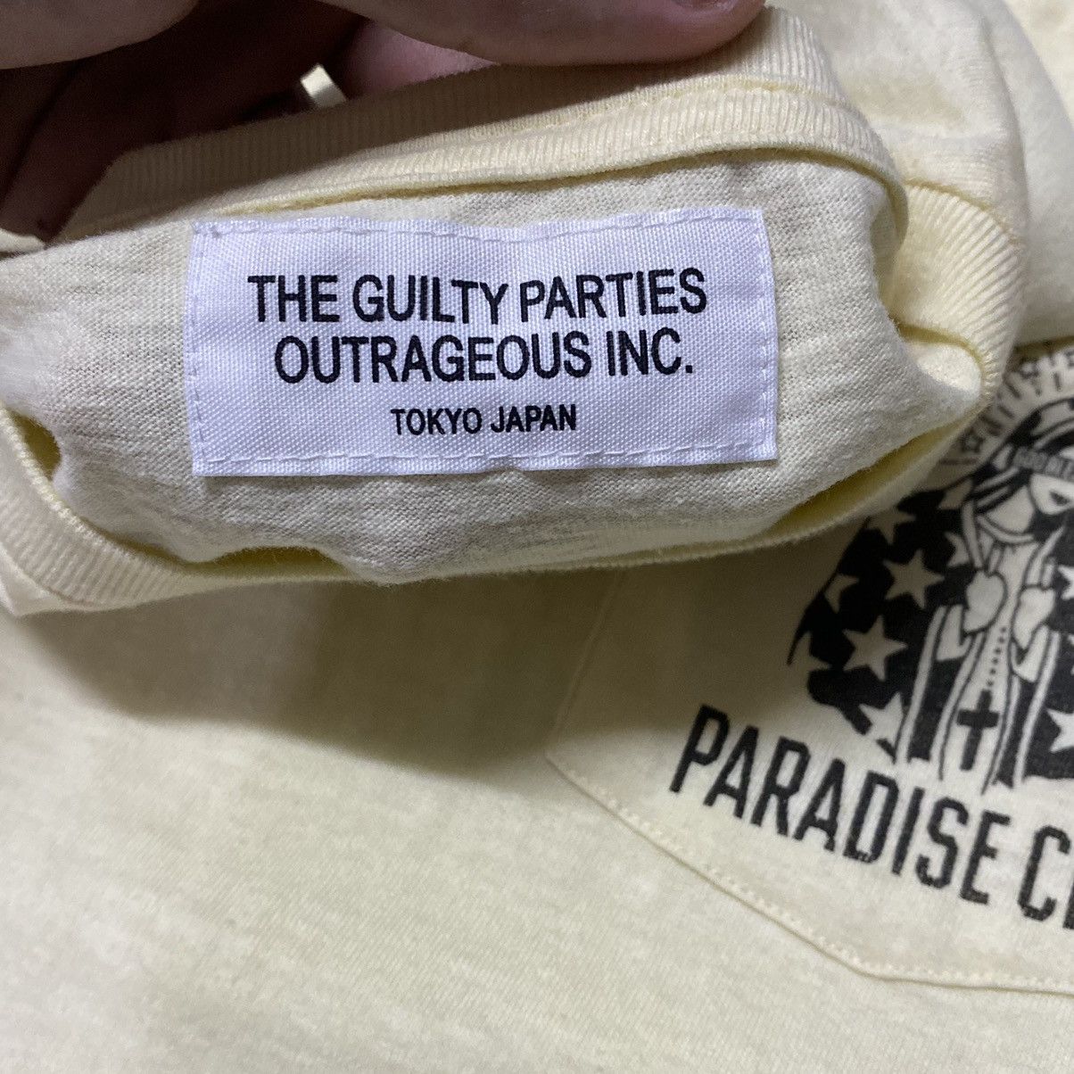 Japanese Brand × Vintage × Wacko Maria Vintage Guilty Parties Paradise City T Shirt Macko Maria Size US M / EU 48-50 / 2 - 4 Thumbnail