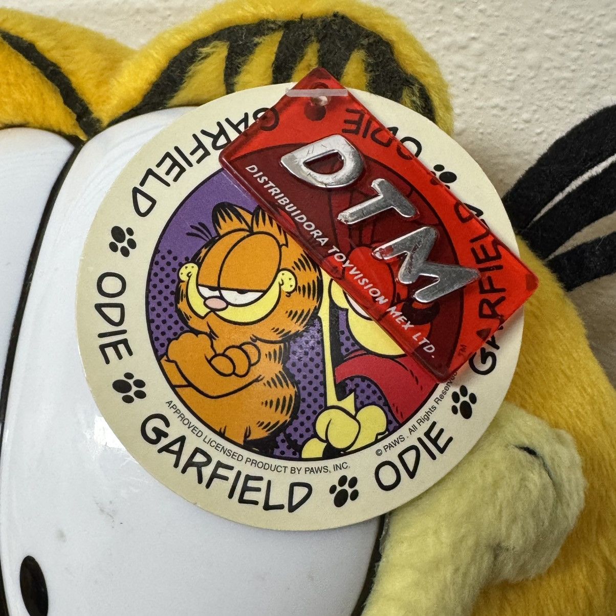 Vintage Vintage Garfield Te Quiero” 14” Spanish Valentines Day Plush Size ONE SIZE - 4 Thumbnail