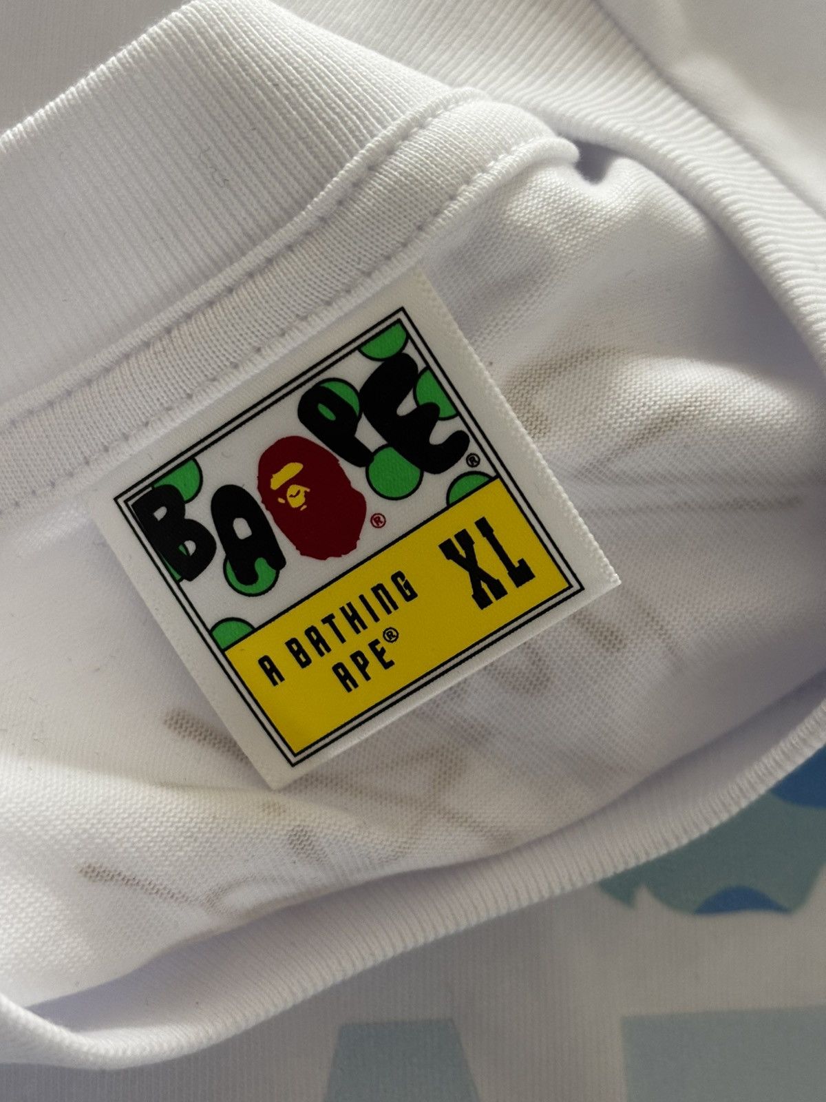 Bape Auth ape bape x stray kids bbokari college tee t shirt xl Size US XL / EU 56 / 4 - 3 Thumbnail