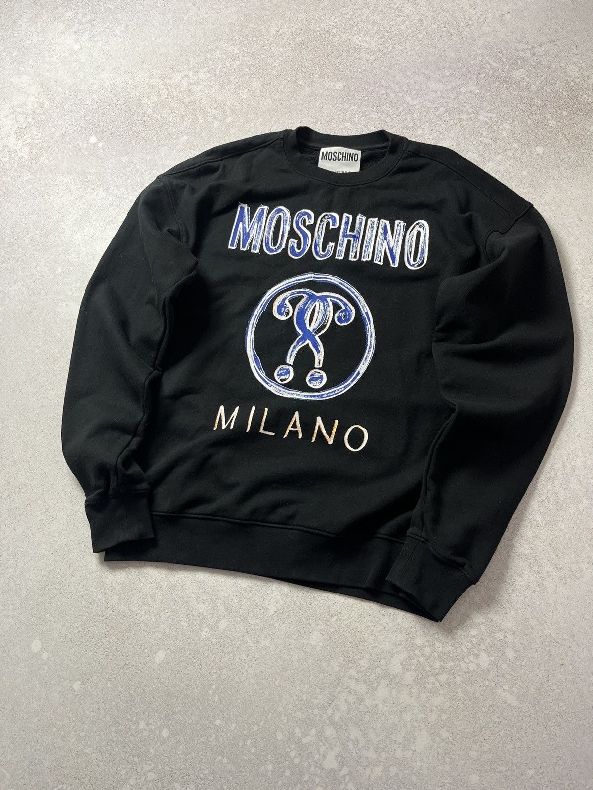 Moschino DDP MOSCHINO Couture Milano Sweatshirt Italy Logo Crew Neck Size US M / EU 48-50 / 2 - 3 Thumbnail