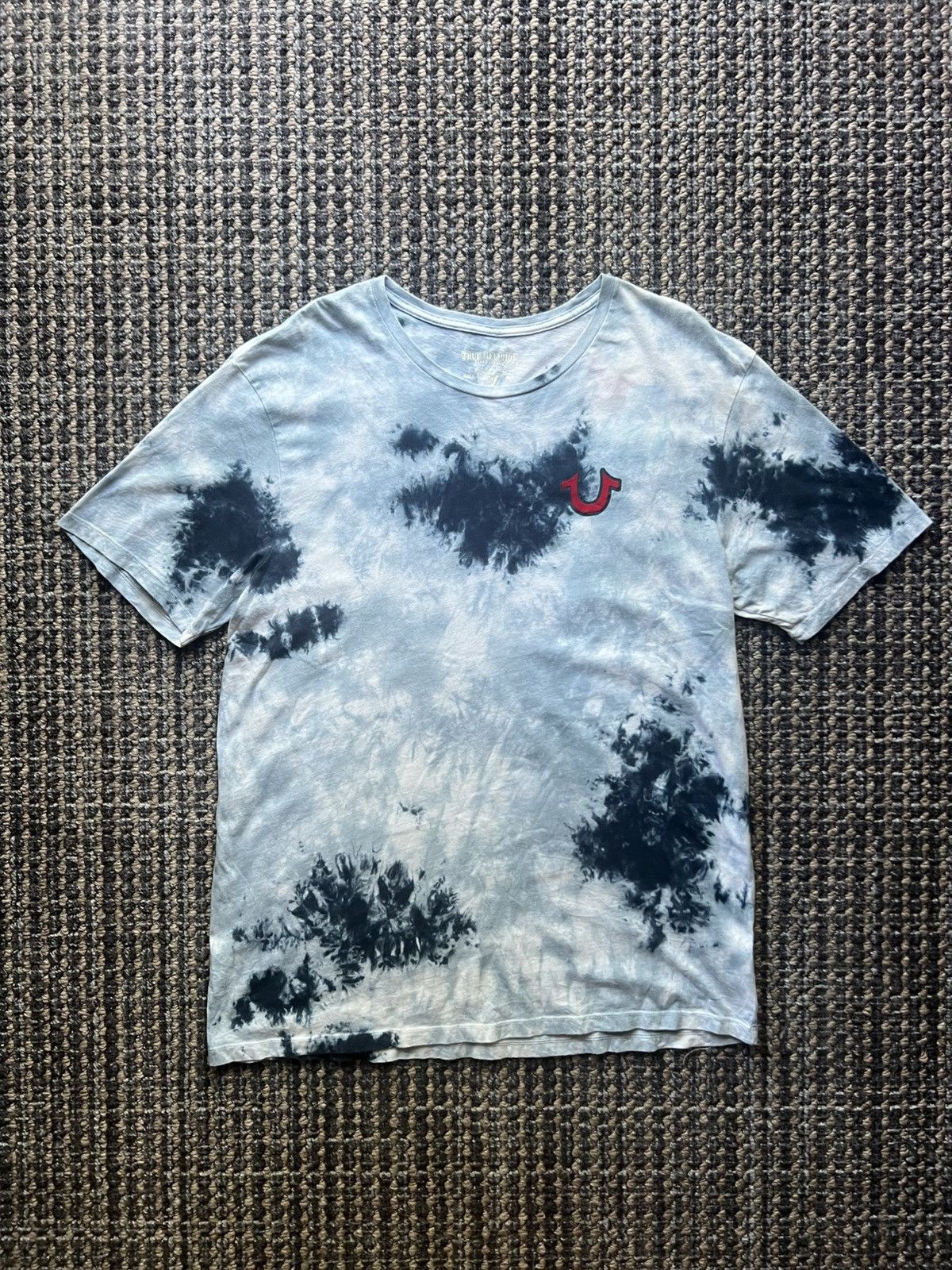 True Religion True Religion Buddha Big Logo Rare Tee Tie-Dye Size US XXL / EU 58 / 5 - 2 Thumbnail
