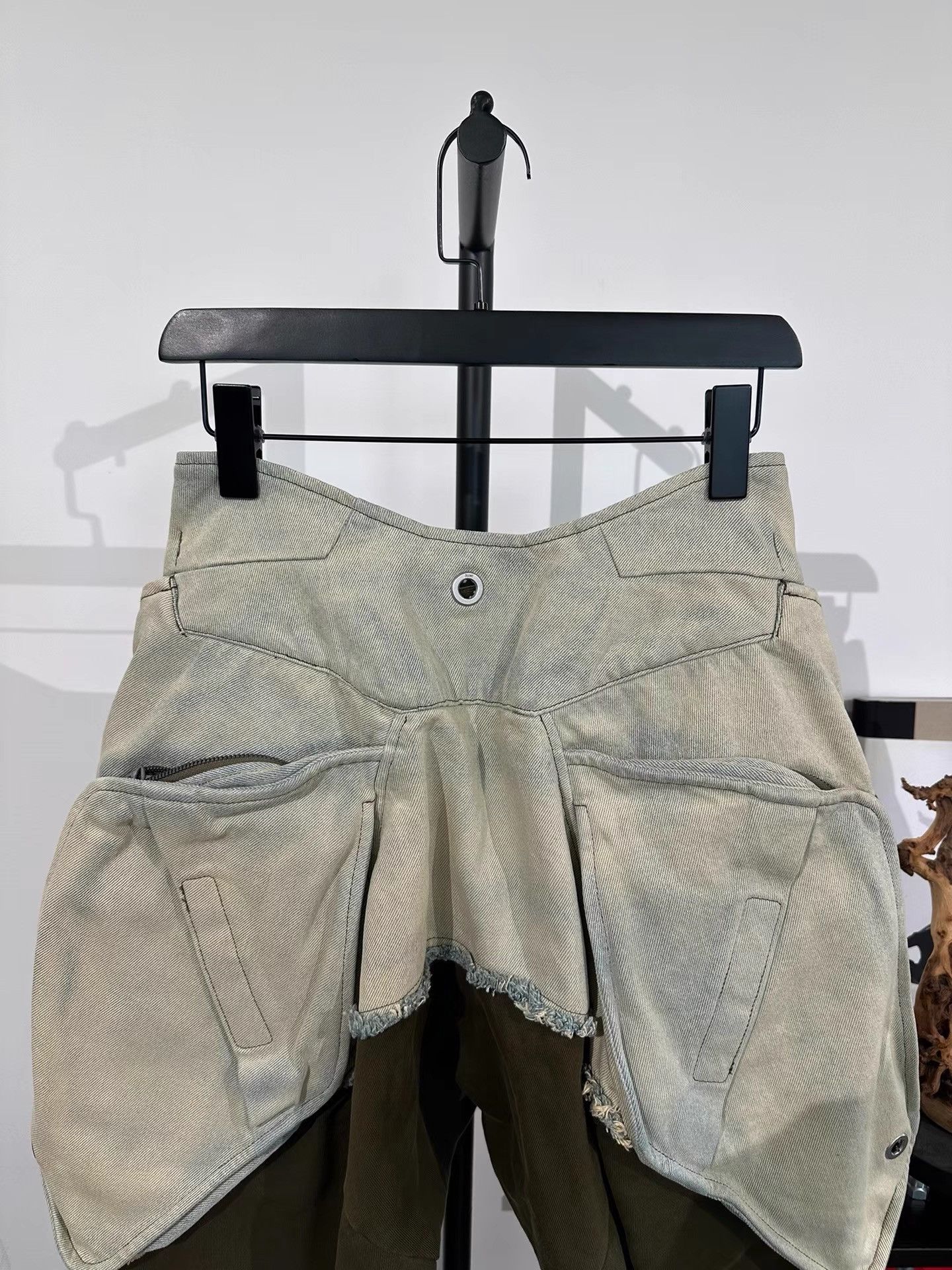 Hamcus Hamcus Wasteland Paratrooper Cargo Nine-point Pants K35 Size US 29 - 4 Thumbnail