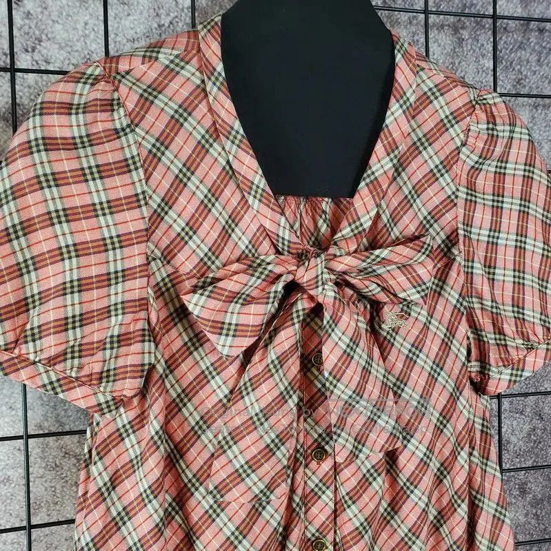 Burberry Burberry Summer Orange Cotton Blend Top. Size S / US 4 / IT 40 - 5 Thumbnail
