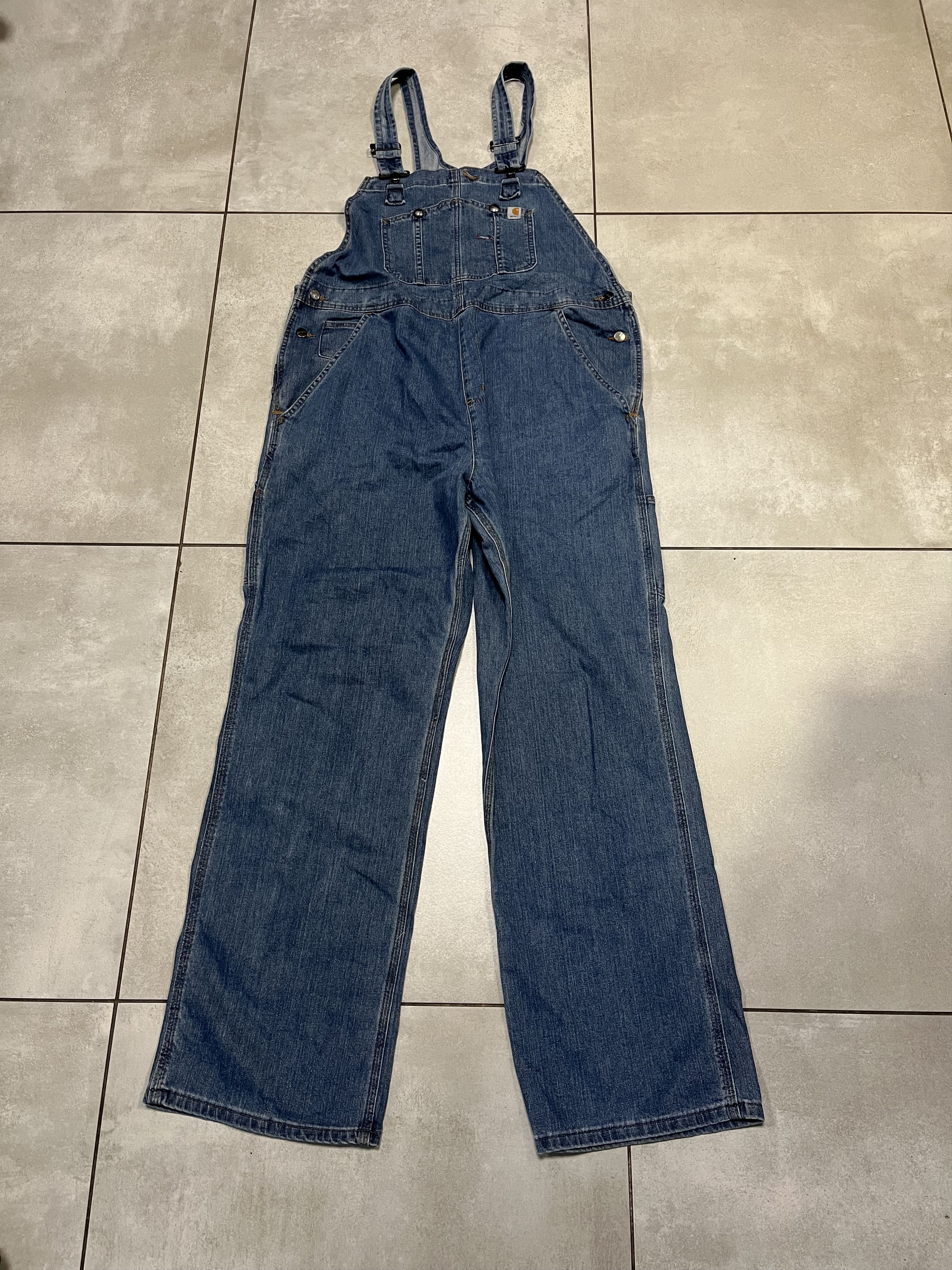 Carhartt Overalls Carhartt Denim Pants XL Size US 42 / EU 58 - 2 Thumbnail