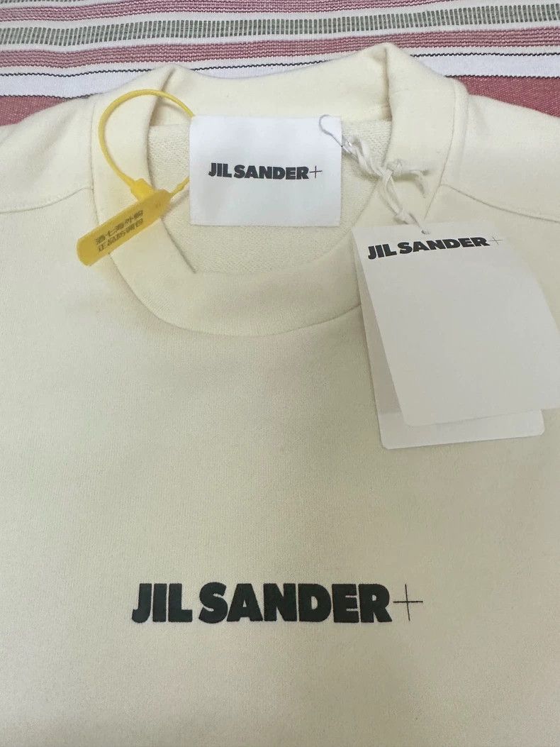 Jil Sander Jil Sander Logo round neck pullover hoodie Size S / US 4 / IT 40 - 3 Thumbnail