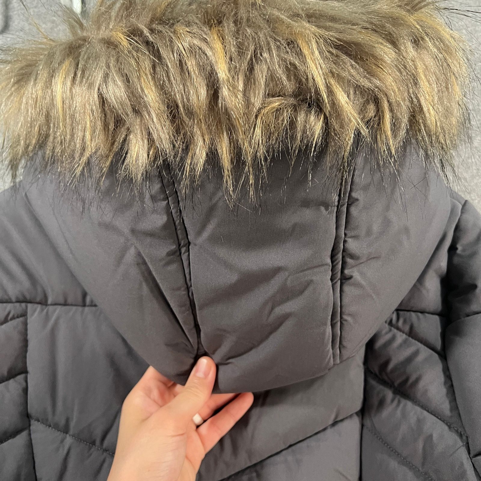 Other Maralyn & Me Women's Winter Outerwear Coat Gray Hood Size S Size S / US 4 / IT 40 - 19 Thumbnail
