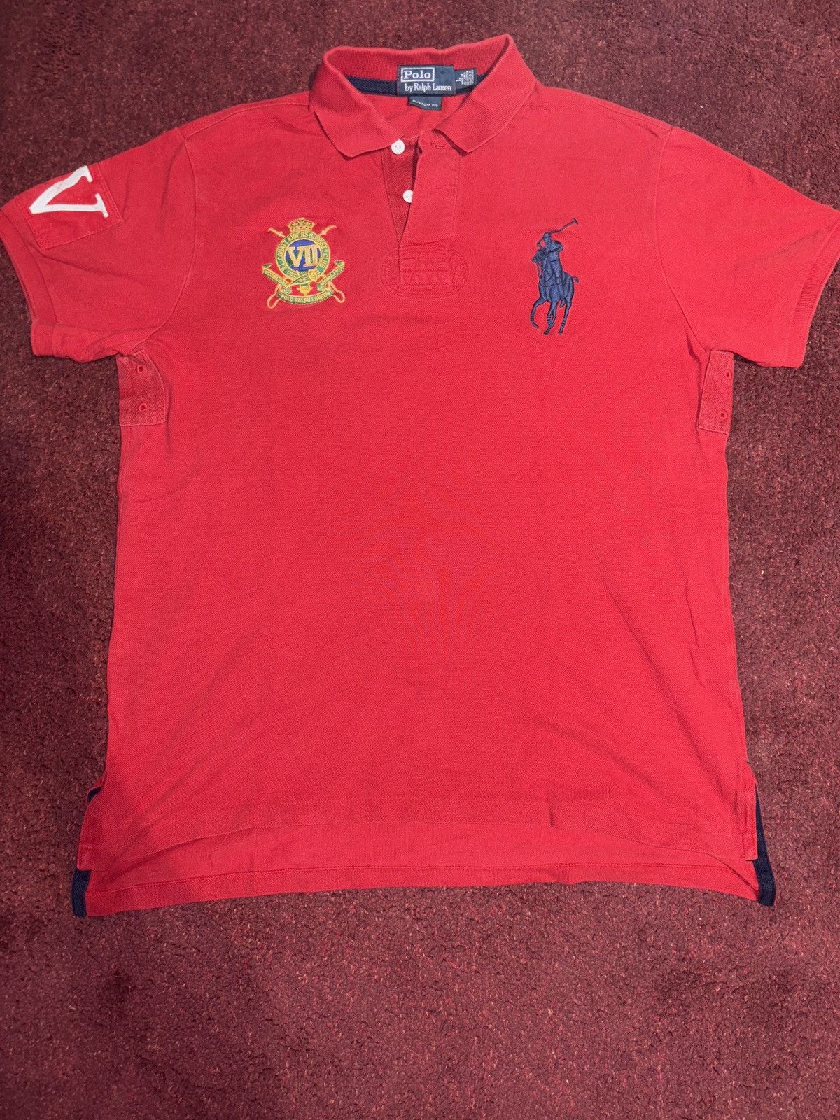 Polo Ralph Lauren × Vintage Polo Ralph Lauren Jockey Polo Shirt Size US L / EU 52-54 / 3 - 1 Thumbnail
