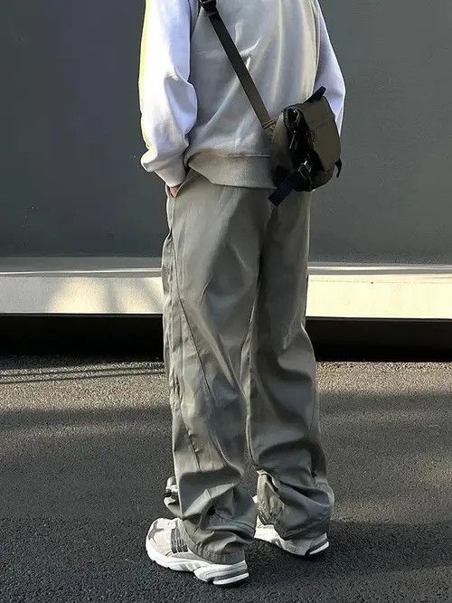 VIBE Baggy Gray Sweatpants Size US 32 / EU 48 - 3 Thumbnail
