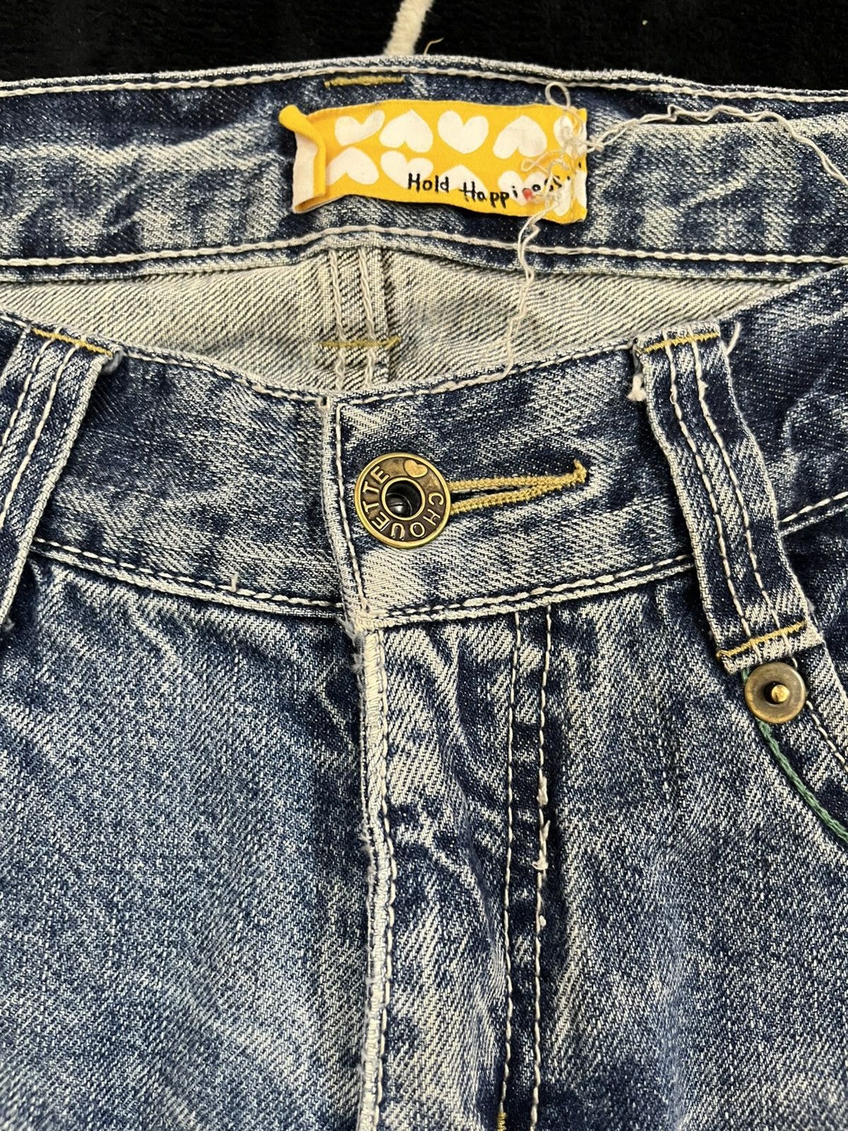 Other Vintage CHOUETTE Distressed Denim Size US 31 - 11 Thumbnail
