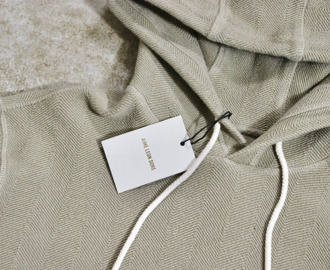 Aime Leon Dore Aime Leon Dore Ald Herringbone Hoodie Size US S / EU 44-46 / 1 - 6 Thumbnail