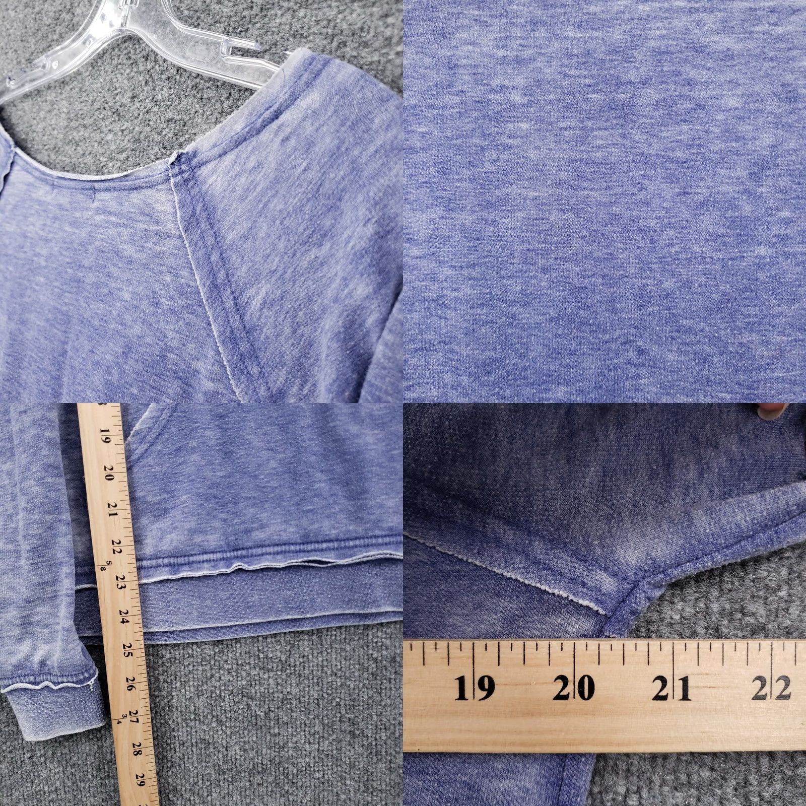 Forever 21 FOREVER 21 Sweatshirt Womens M Purple Pullover Pockets Long Sleeve Casual Casual Free Sizes Size M / US 6-8 / IT 42-44 - 8 Thumbnail