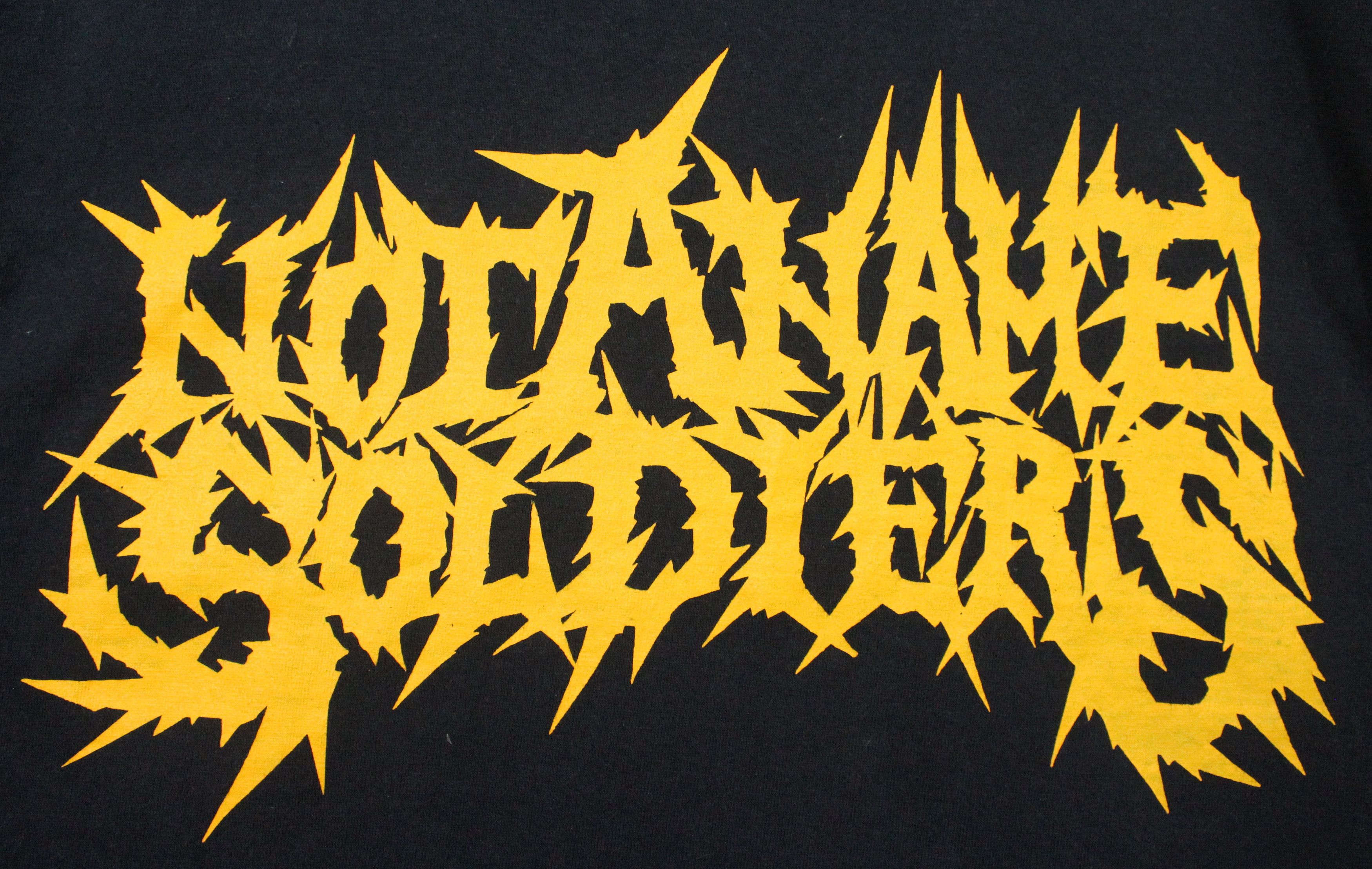 Band Tees × Japanese Brand NOT A NAME SOLDIERS T Shirt Hardcore Punk Band Japan Size US M / EU 48-50 / 2 - 7 Thumbnail