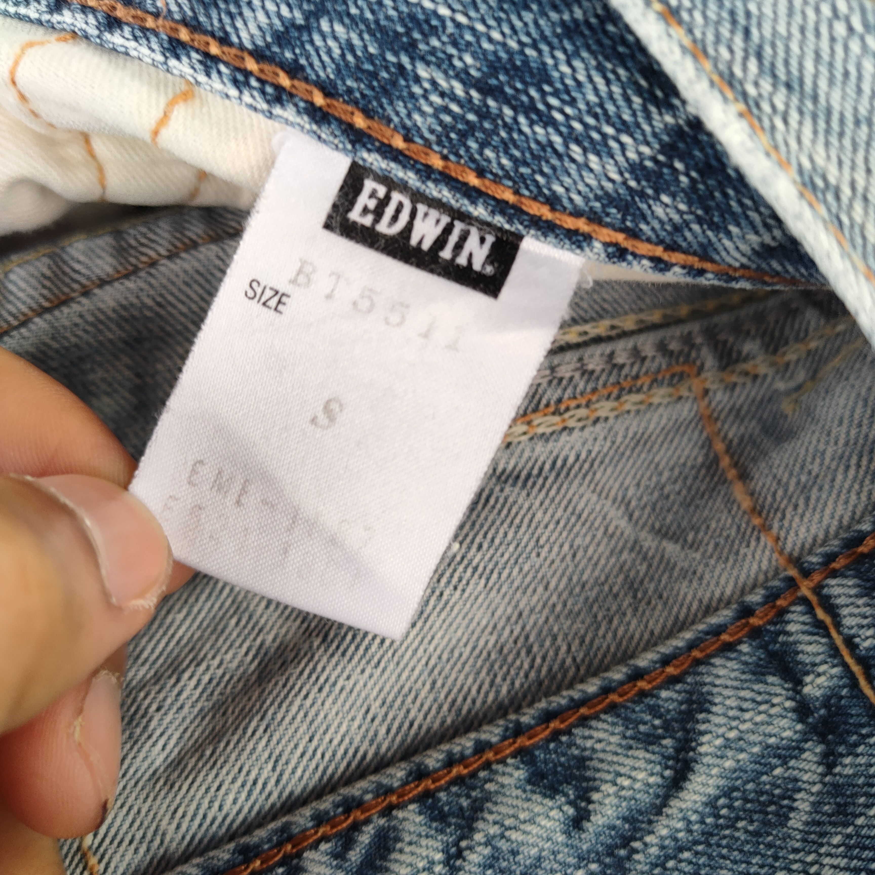 Edwin FLARE VINTAGE EDWIN FADED RIPPED JEANS DENIM PANTS Size US 30 / EU 46 - 12 Thumbnail