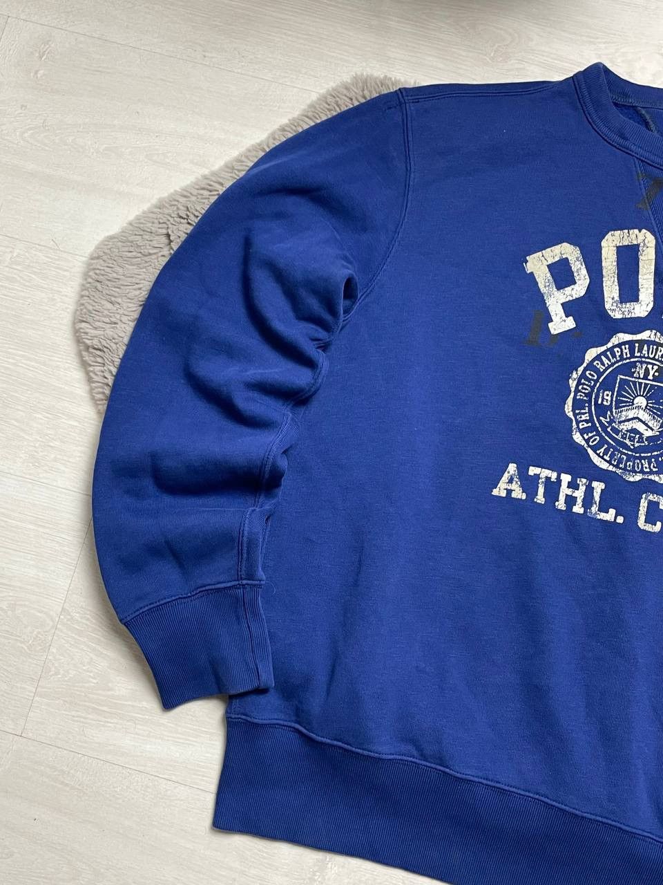 Polo Ralph Lauren × Vintage Polo Ralph Lauren Center Logo Hoodie Oversized Y2K Size US L / EU 52-54 / 3 - 3 Thumbnail