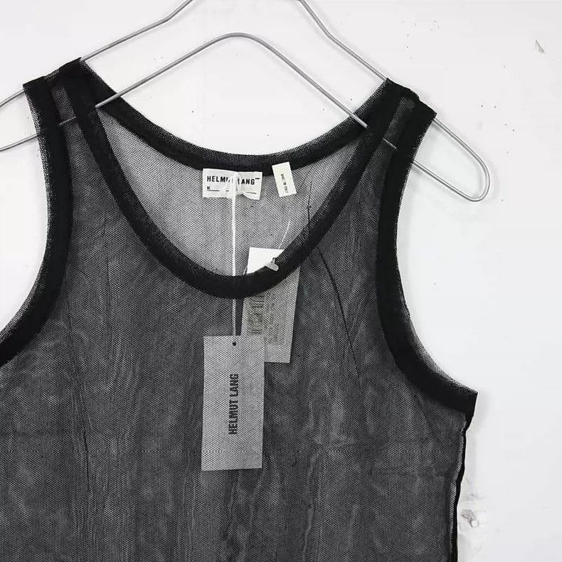 Helmut Lang HELMUT LANG sheer tank top Size S / US 4 / IT 40 - 2 Thumbnail