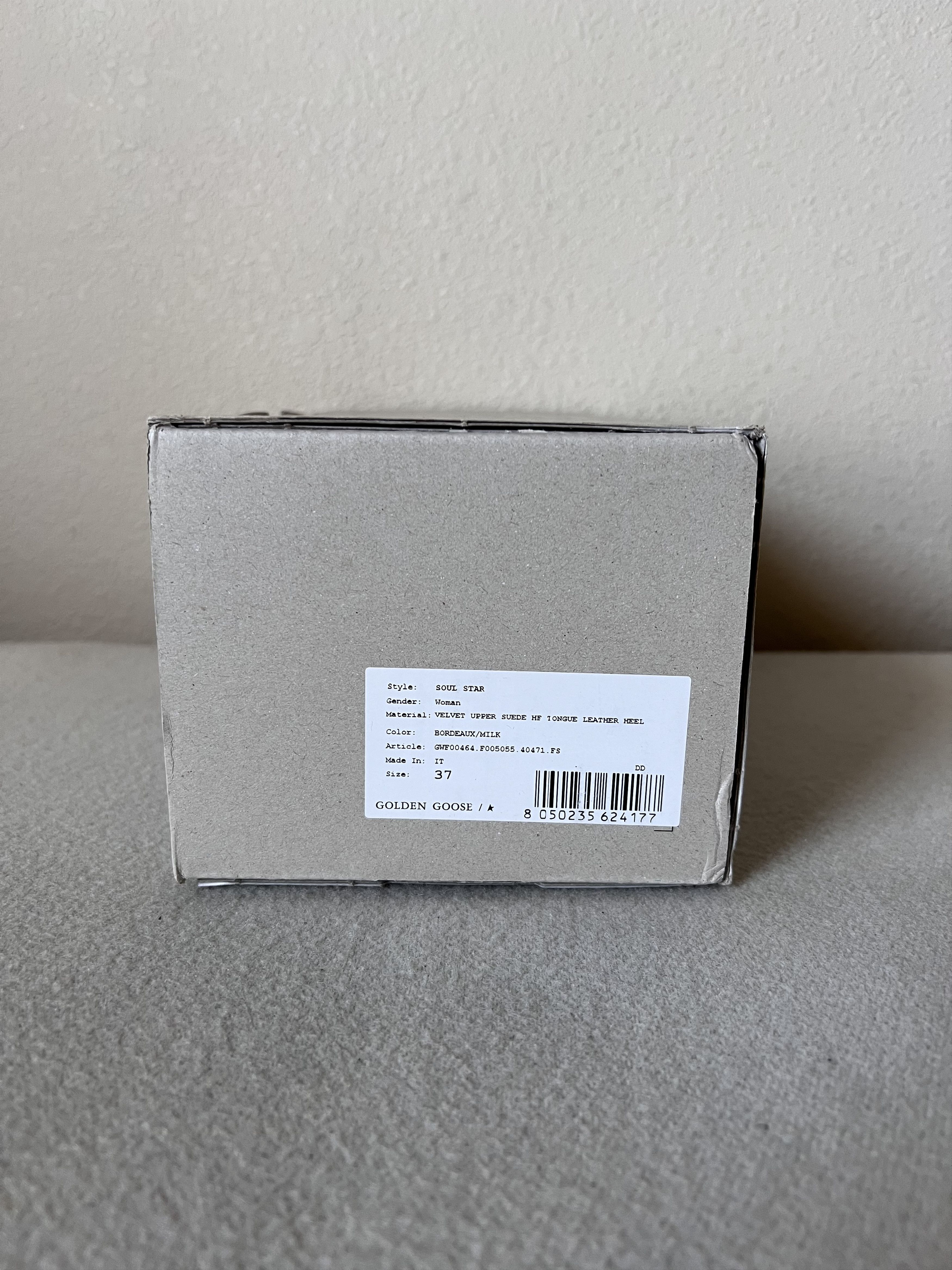 Golden Goose Golden Goose Velvet Soul Star Sneakers in Bordeaux Size US 7 / IT 37 - 8 Thumbnail