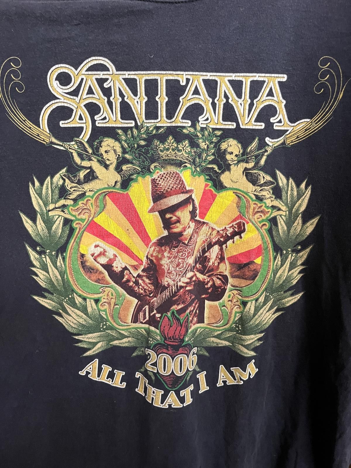 Designer Santana Tour Tee All That I Am 2006 Santana T-shirt - XL Size US XL / EU 56 / 4 - 4 Thumbnail
