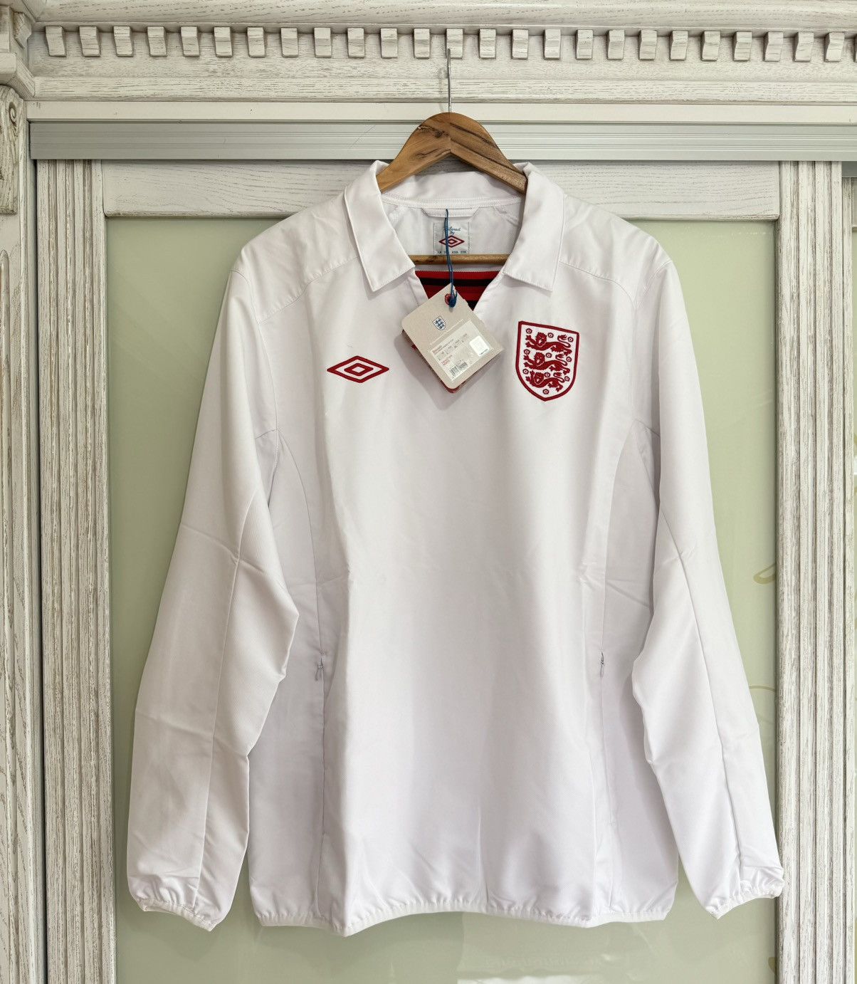 Umbro BNWT England 2012 Soccer Tracksuit Jacket Football Jersey Size US XL / EU 56 / 4 - 1 Thumbnail