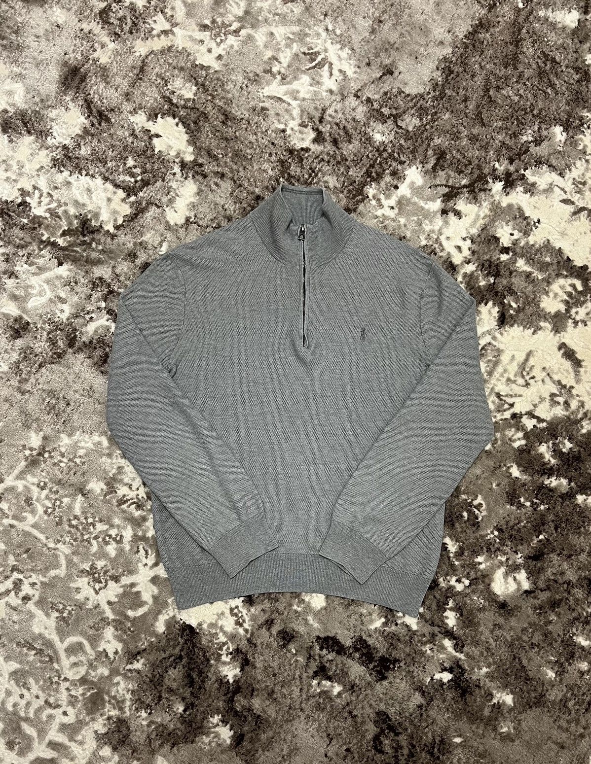 Ralph Lauren Polo Ralph Lauren Vintage 1/3 Zip Luxury knit Sweater Size US M / EU 48-50 / 2 - 1 Thumbnail