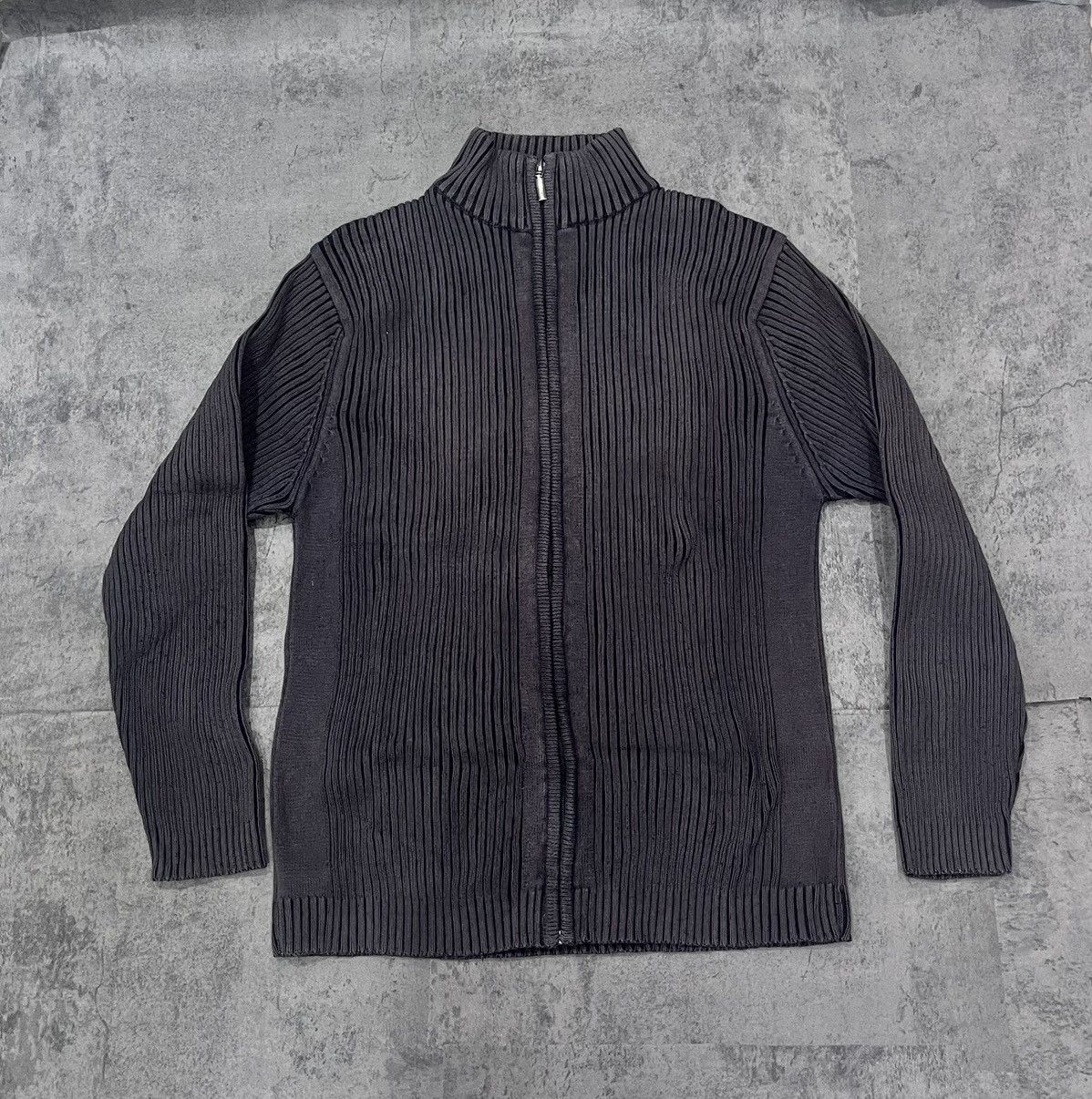 Other pull sweater fleece chunky ribbed knit knitted zip zipper Size US M / EU 48-50 / 2 - 1 Thumbnail