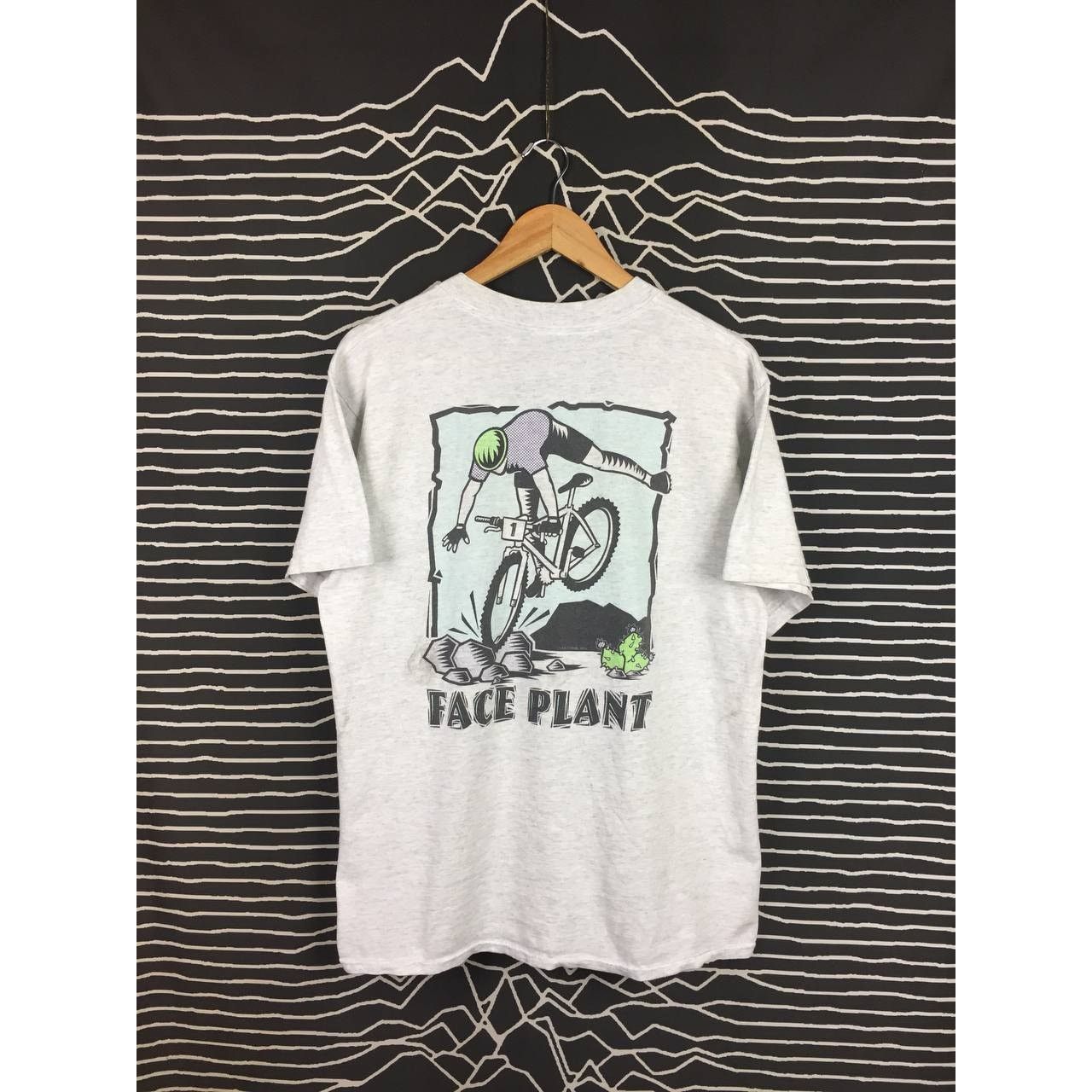 Vintage Vtg 90s Primal Wear Plants To Avoid Face Plant Bicyle Tee Size US L / EU 52-54 / 3 - 2 Thumbnail