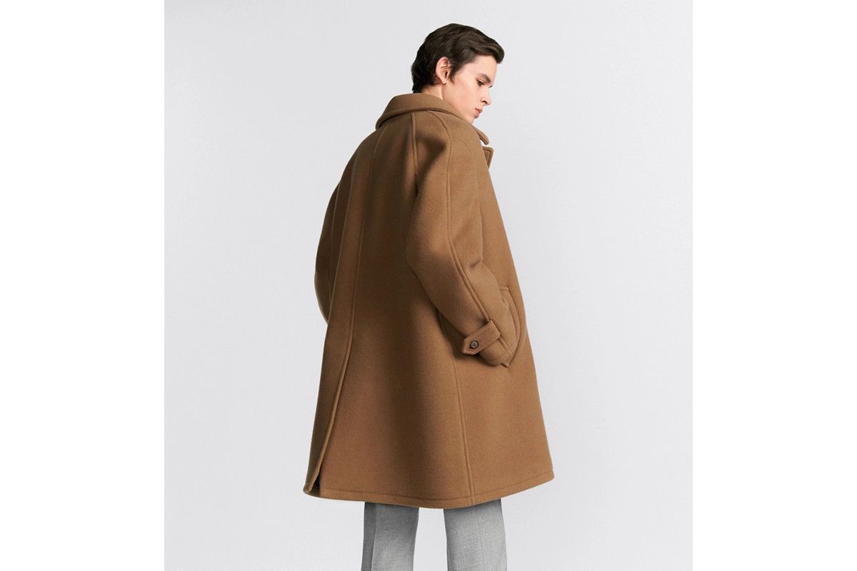 Dior o1bcso1str0326 Coat With Raglan Sleeves in Brown Size US S / EU 44-46 / 1 - 6 Thumbnail