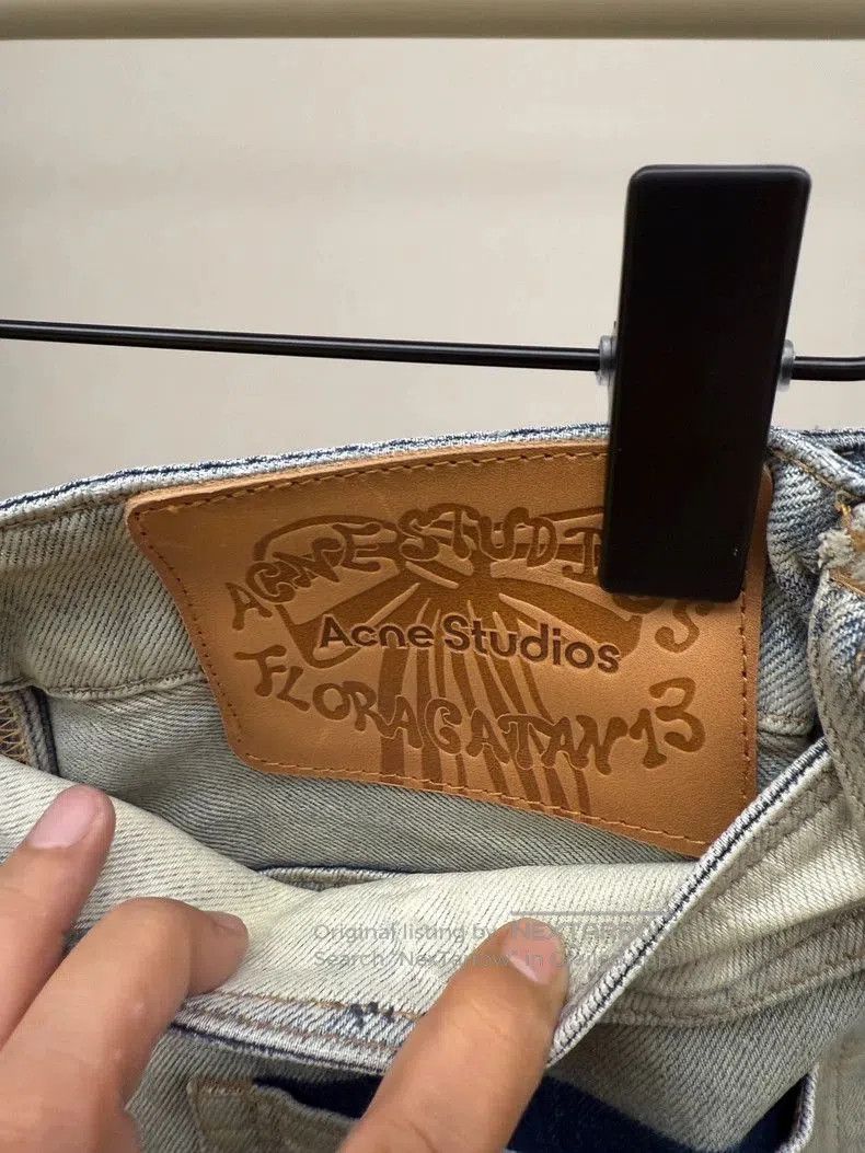 Acne Studios Acne Studios Belted Denim Jeans. Size US 34 / EU 50 - 3 Thumbnail