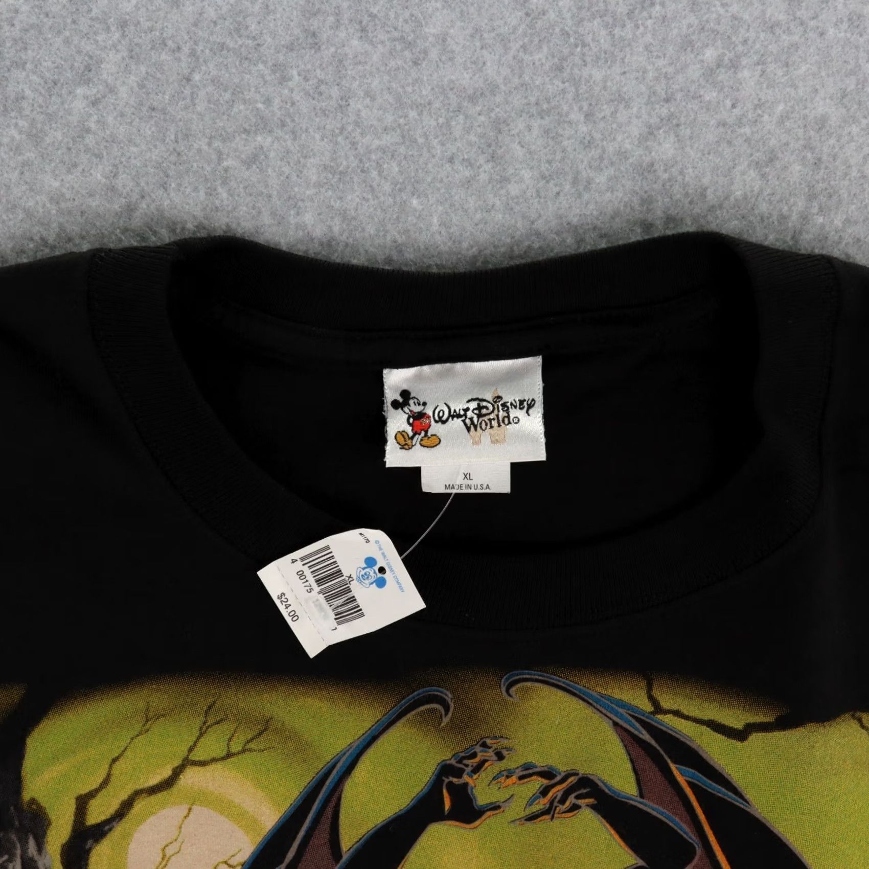 Disney VINTAGE DISNEY VILLAINS TSHIRT XL Men's 90s Double-Sided Black Crew Neck Short Sleeve Size US XL / EU 56 / 4 - 7 Thumbnail