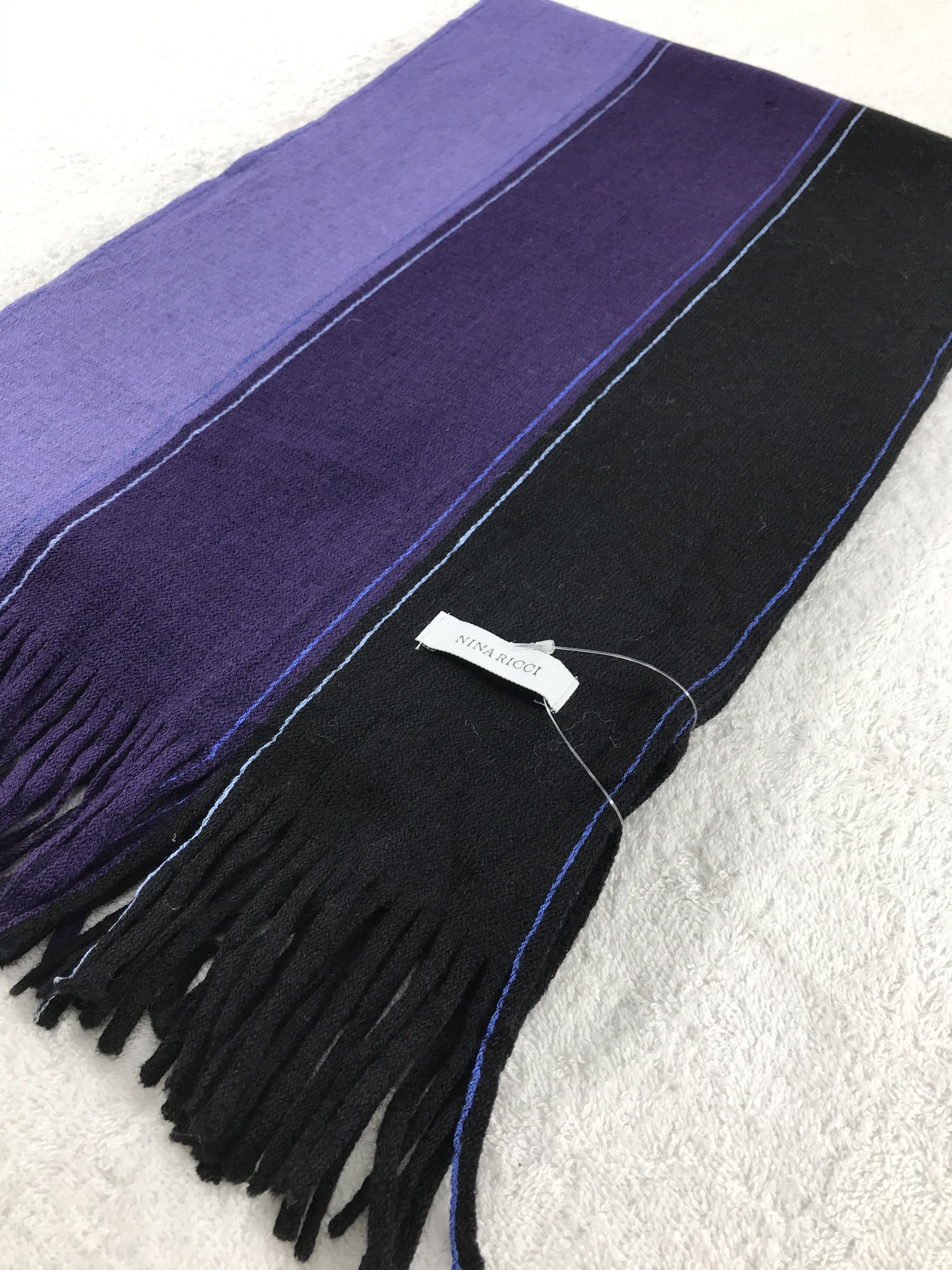 Vintage Nina Ricci Scarf / Muffler / Neckwear - WW1229 Size ONE SIZE - 3 Thumbnail