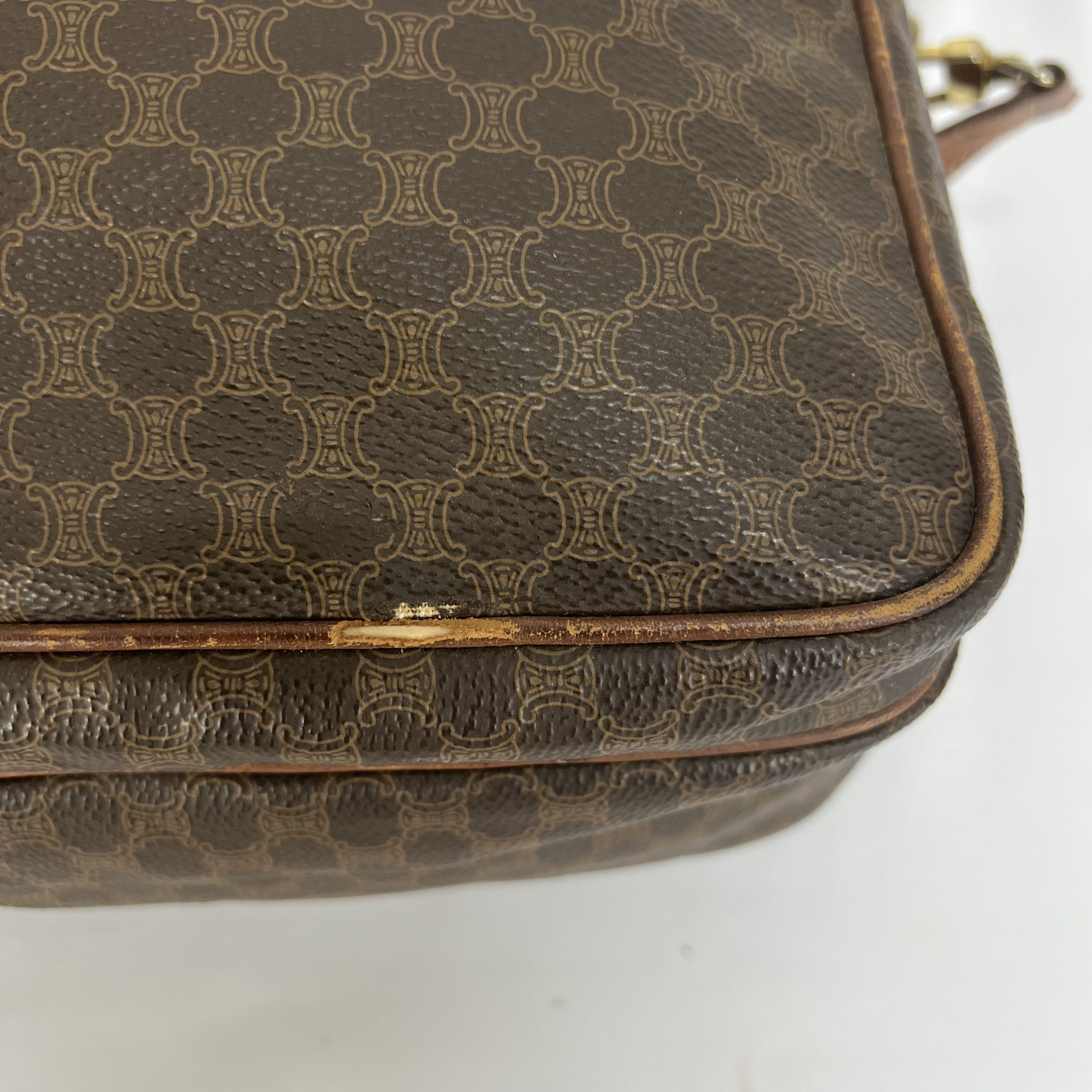 Celine Vintage Celine Macadam Messenger Bag Size ONE SIZE - 8 Thumbnail