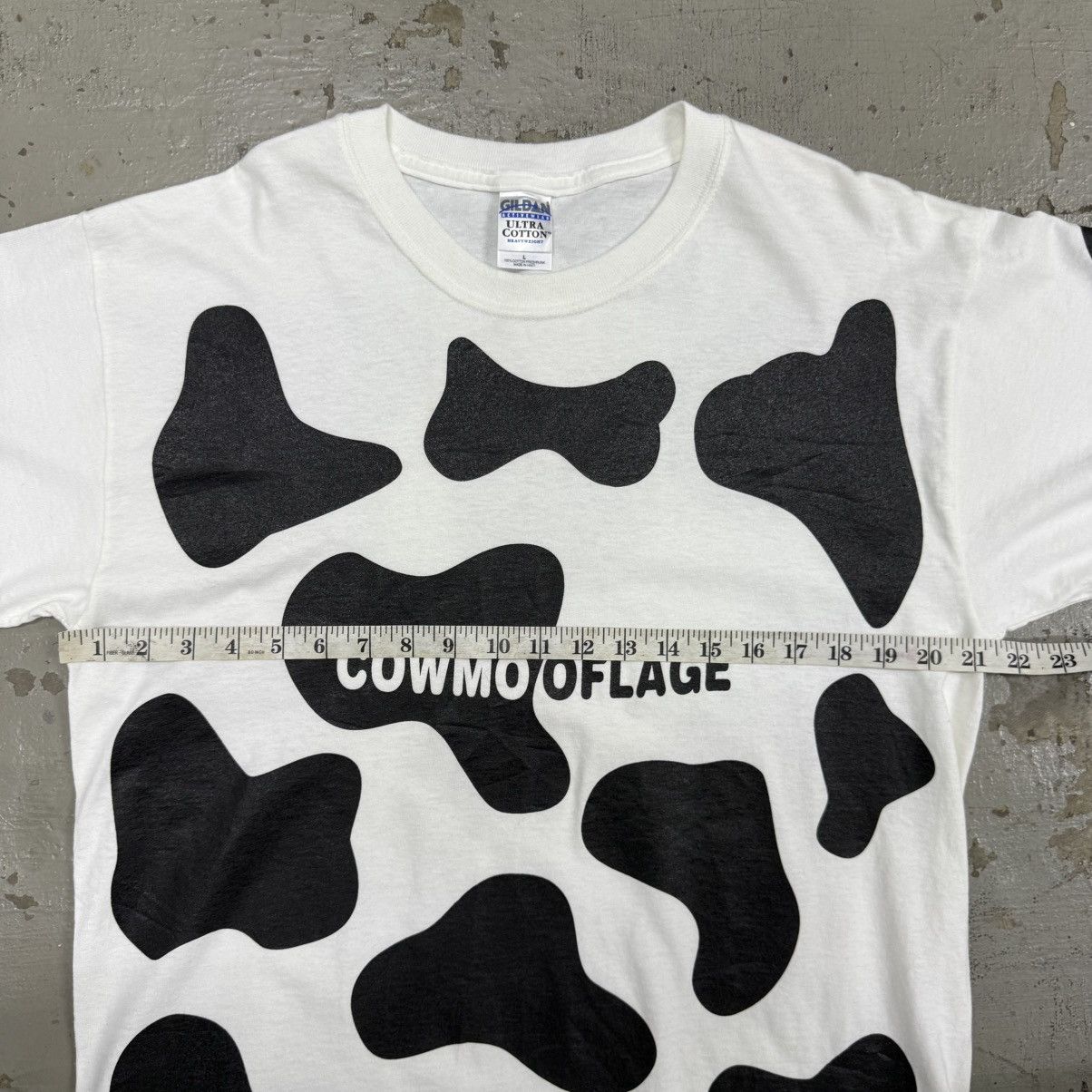 Vintage Vintage Cowmooflage Cow Camo All Over Print Tee Size US L / EU 52-54 / 3 - 5 Thumbnail