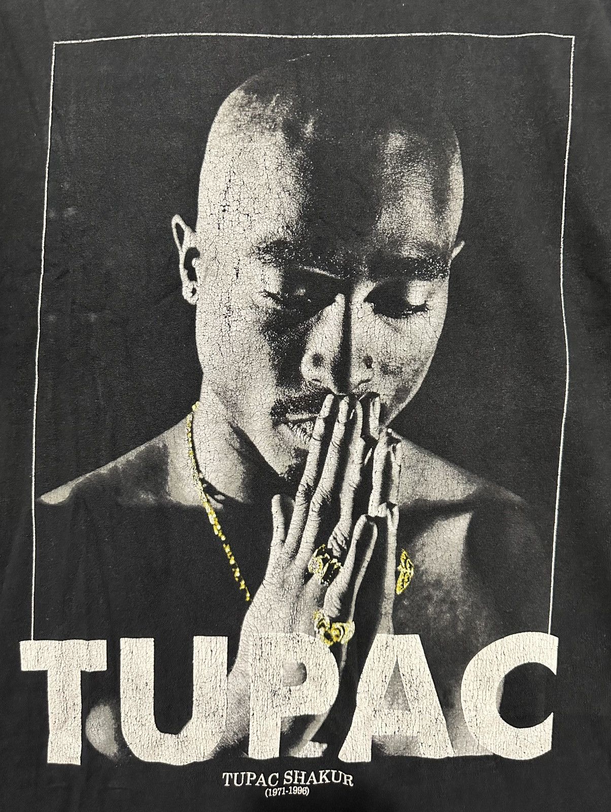Other Tupac Shakur Rapper Memorial Shirt Size US XL / EU 56 / 4 - 4 Thumbnail