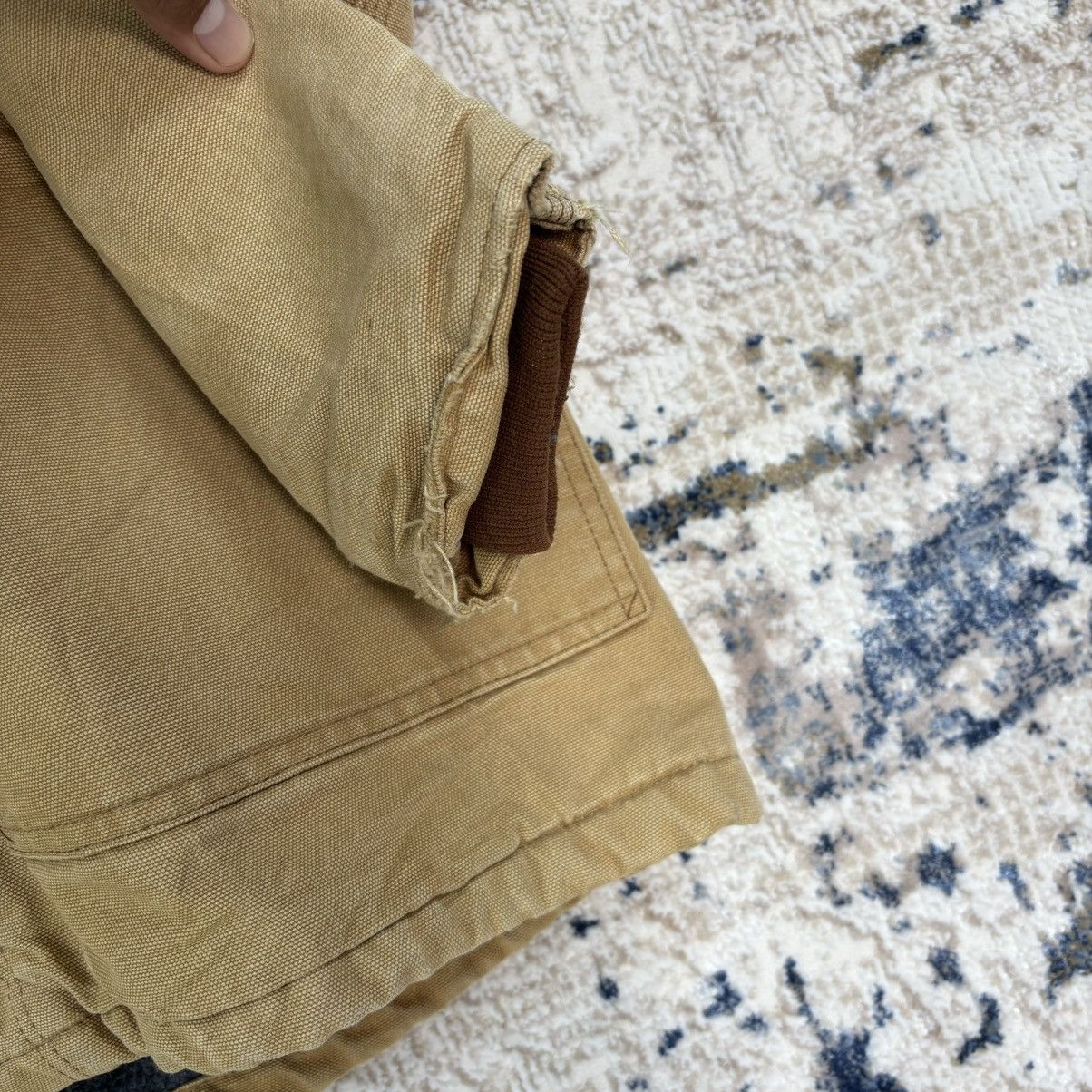 Carhartt × Vintage Vintage Carhartt Detroit Blanket Lined Jacket Size US M / EU 48-50 / 2 - 9 Thumbnail