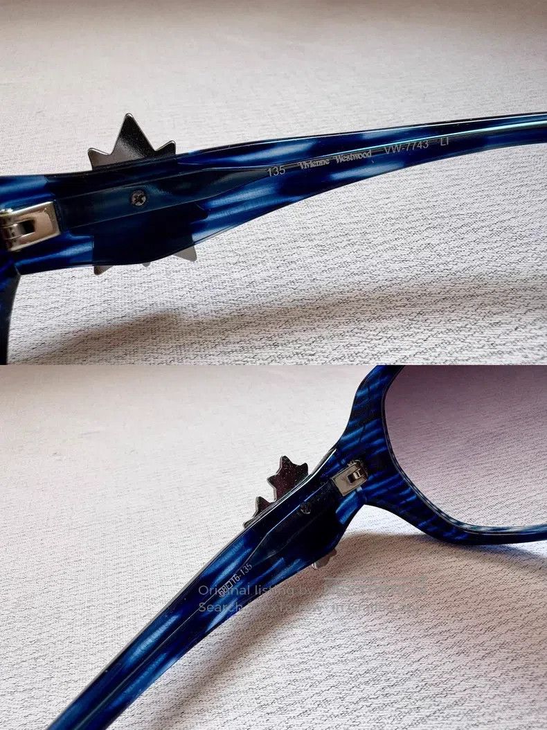 Vivienne Westwood Vivienne Westwood Saturn Heart Let it Rock Cat Eye Sunglas Size ONE SIZE - 5 Thumbnail