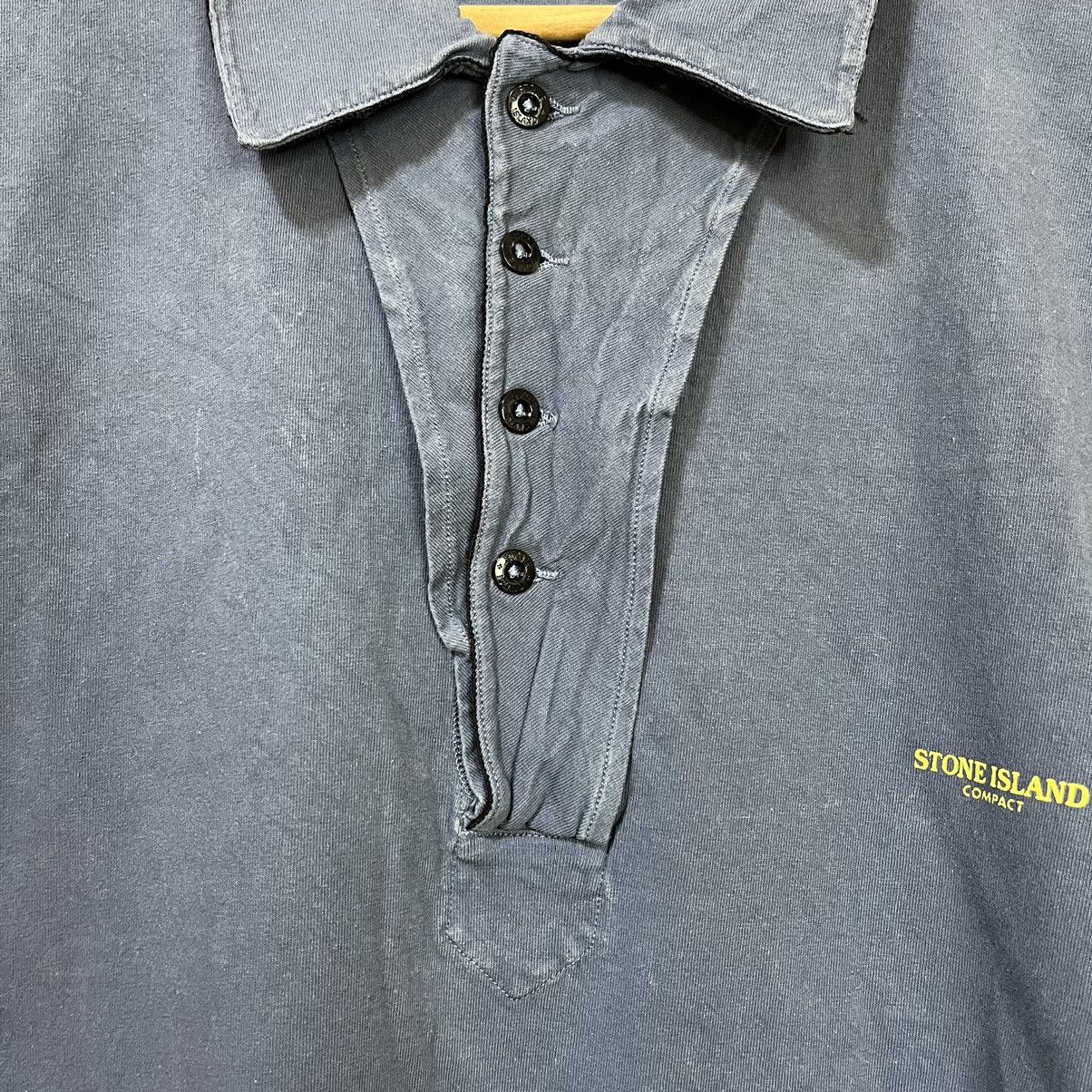 Stone Island Stone Island SS03 Compact Polo Shirt Size US XL / EU 56 / 4 - 7 Thumbnail