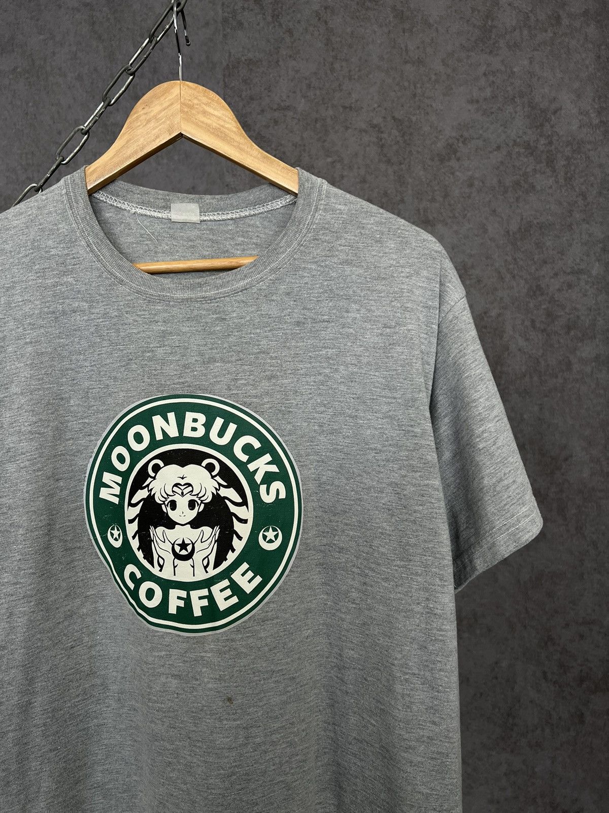 Anime Sailor Moon x Starbucks anima humor tee Size US L / EU 52-54 / 3 - 2 Thumbnail