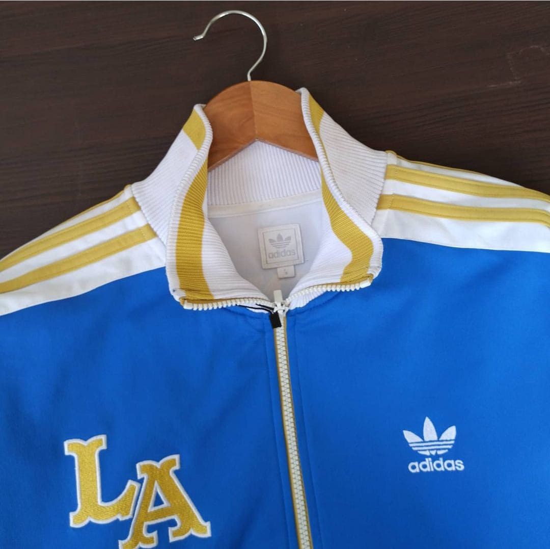 Vintage Adidas Los angeles city series tracktop jacket Size US XL / EU 56 / 4 - 3 Thumbnail