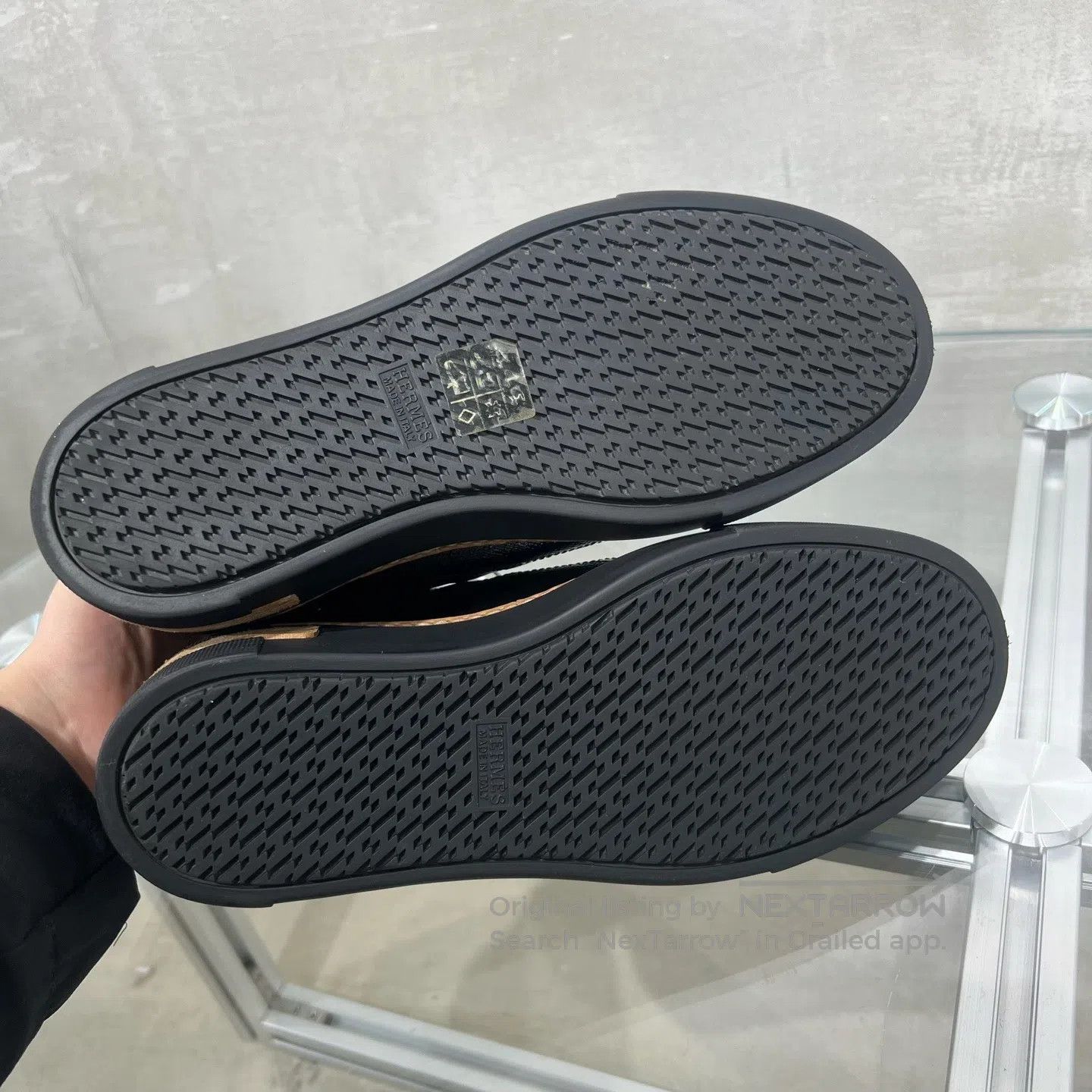 Hermes Hermes Black H thick-soled shoes Size US 6.5 / IT 36.5 - 7 Thumbnail