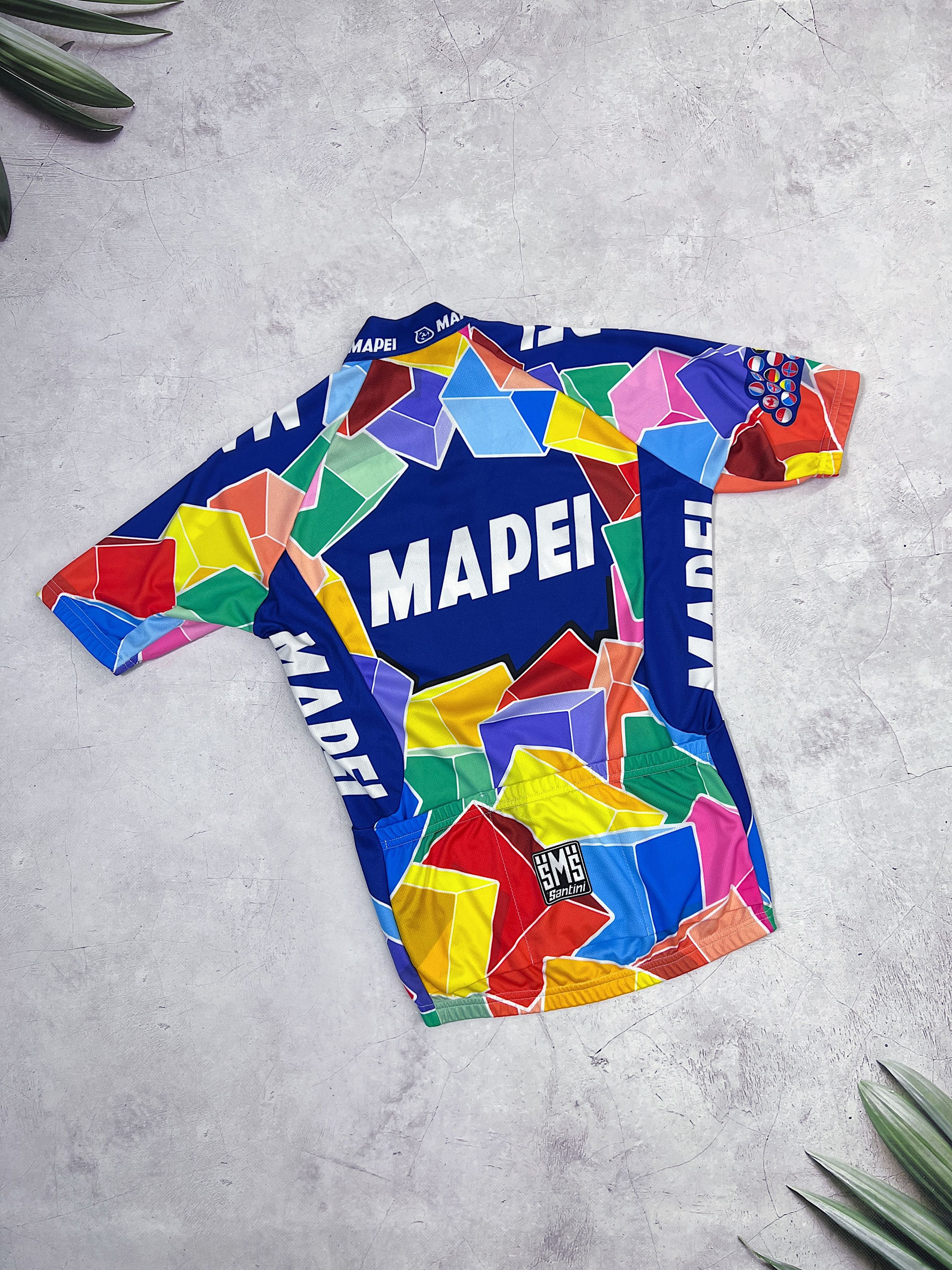Sports Specialties Santini Mapei Cycling Jersey Italy Size US S / EU 44-46 / 1 - 9 Thumbnail