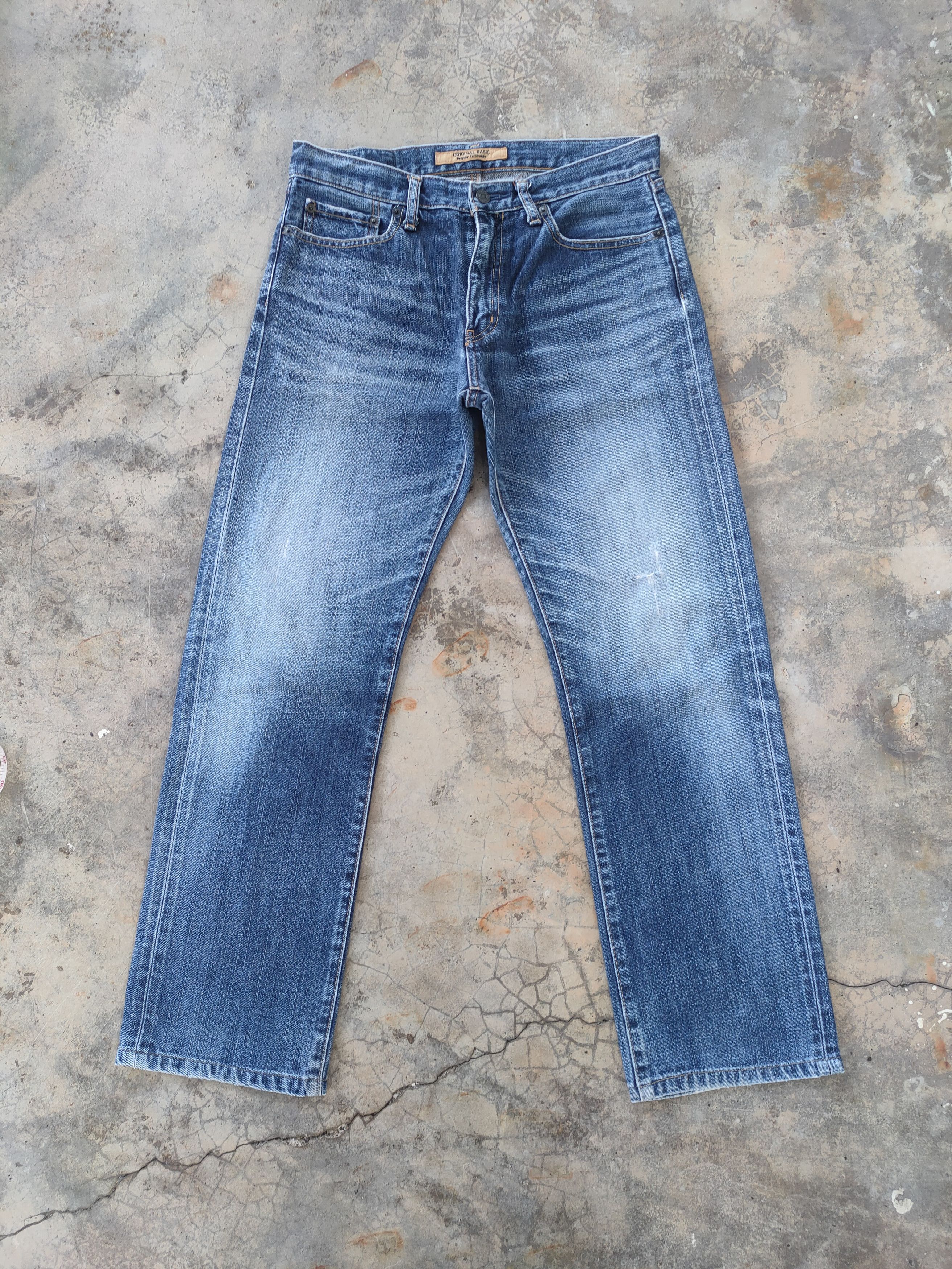 Vintage VINTAGE JAPANESE FADED JEAN DENIM PANTS Size US 32 / EU 48 - 1 Thumbnail