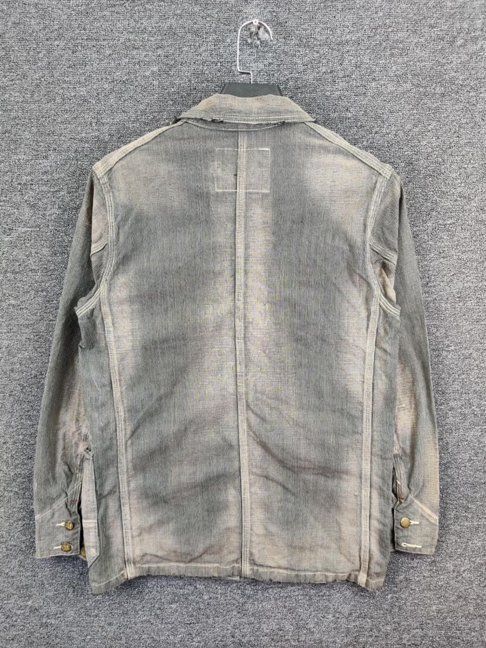 Sugar Cane Vintage Sugar Cane Stripe Denim Chore Jacket Size US M / EU 48-50 / 2 - 7 Thumbnail