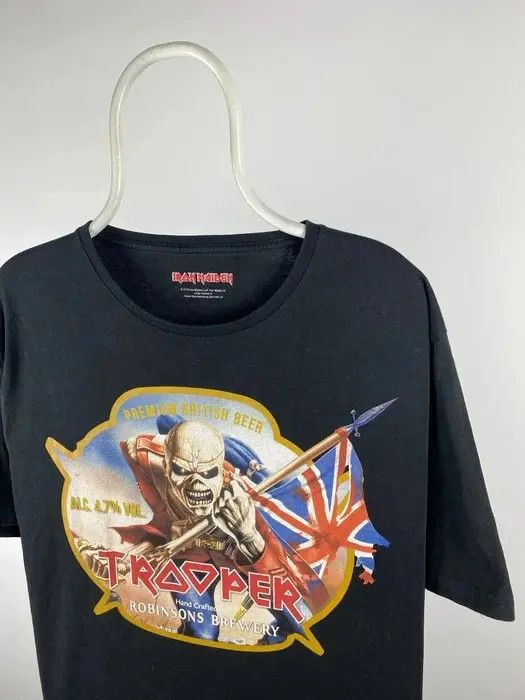 Iron Maiden Iron Maiden T-shirt rock tee vintage size XXL black Size US XXL / EU 58 / 5 - 2 Thumbnail