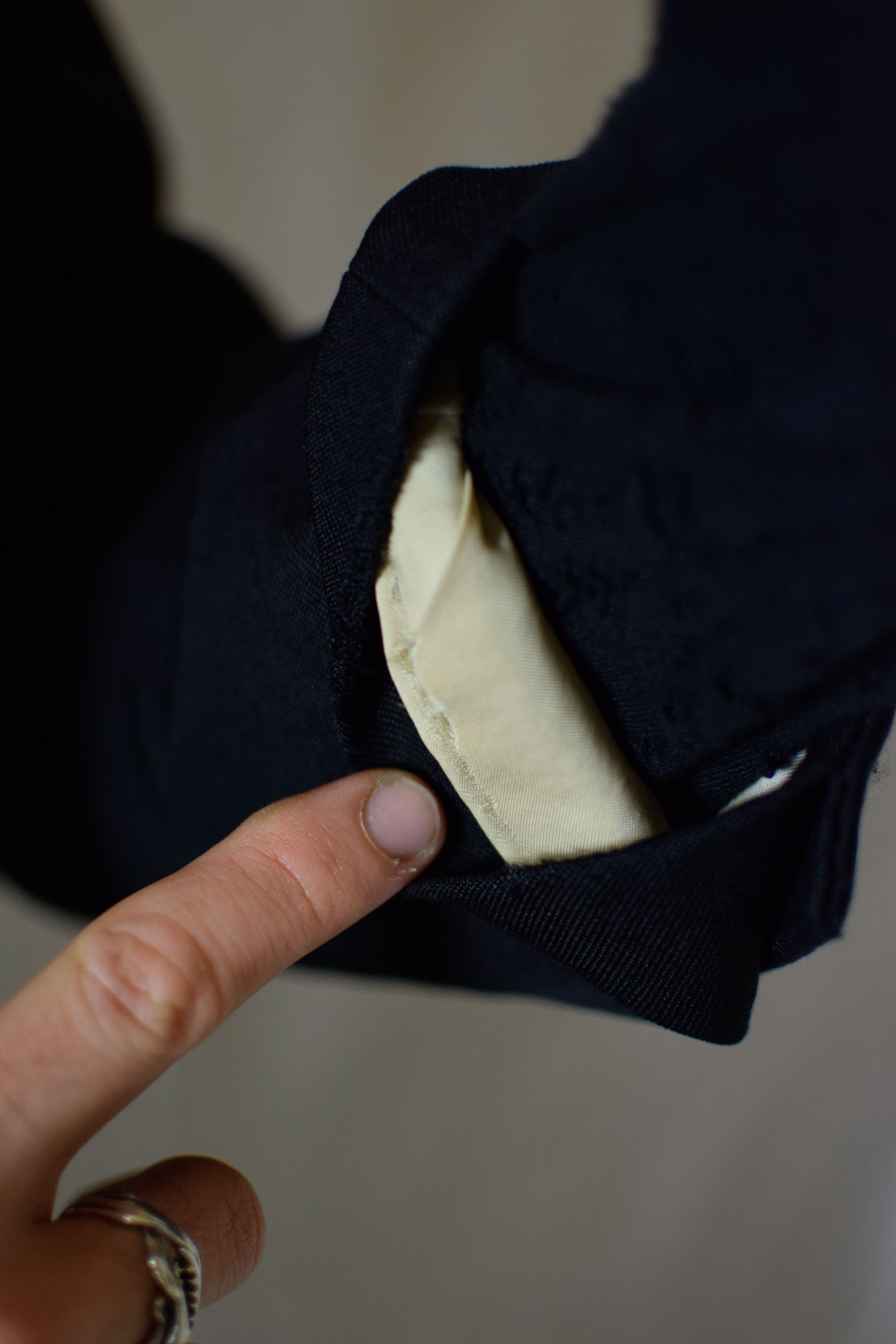 Yohji Yamamoto YYPH AW07 Knit-Collar Coat - HX-J24-102 Size US L / EU 52-54 / 3 - 12 Thumbnail