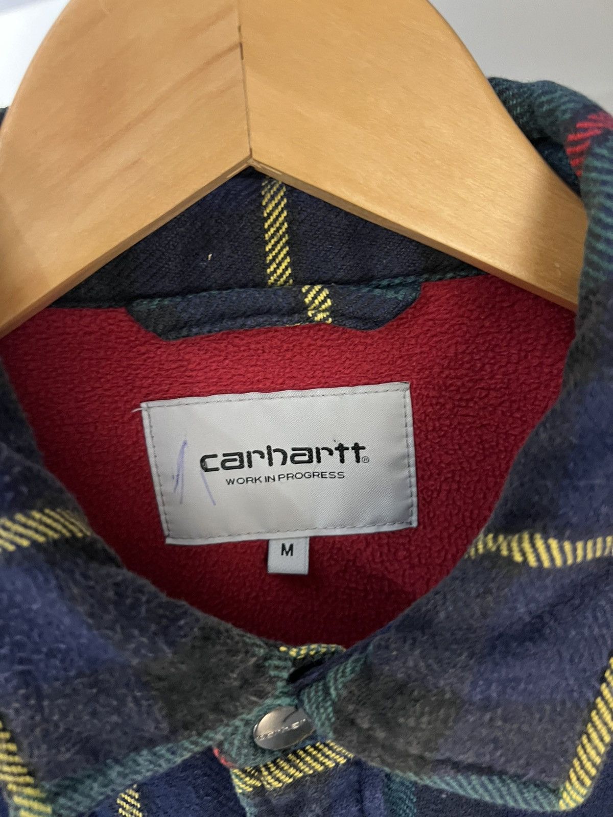 Carhartt Wip VINTAGE CARHARTT WIP FLANNEL DESIGNER JACKET RETRO Y2K 90s Size US M / EU 48-50 / 2 - 15 Thumbnail