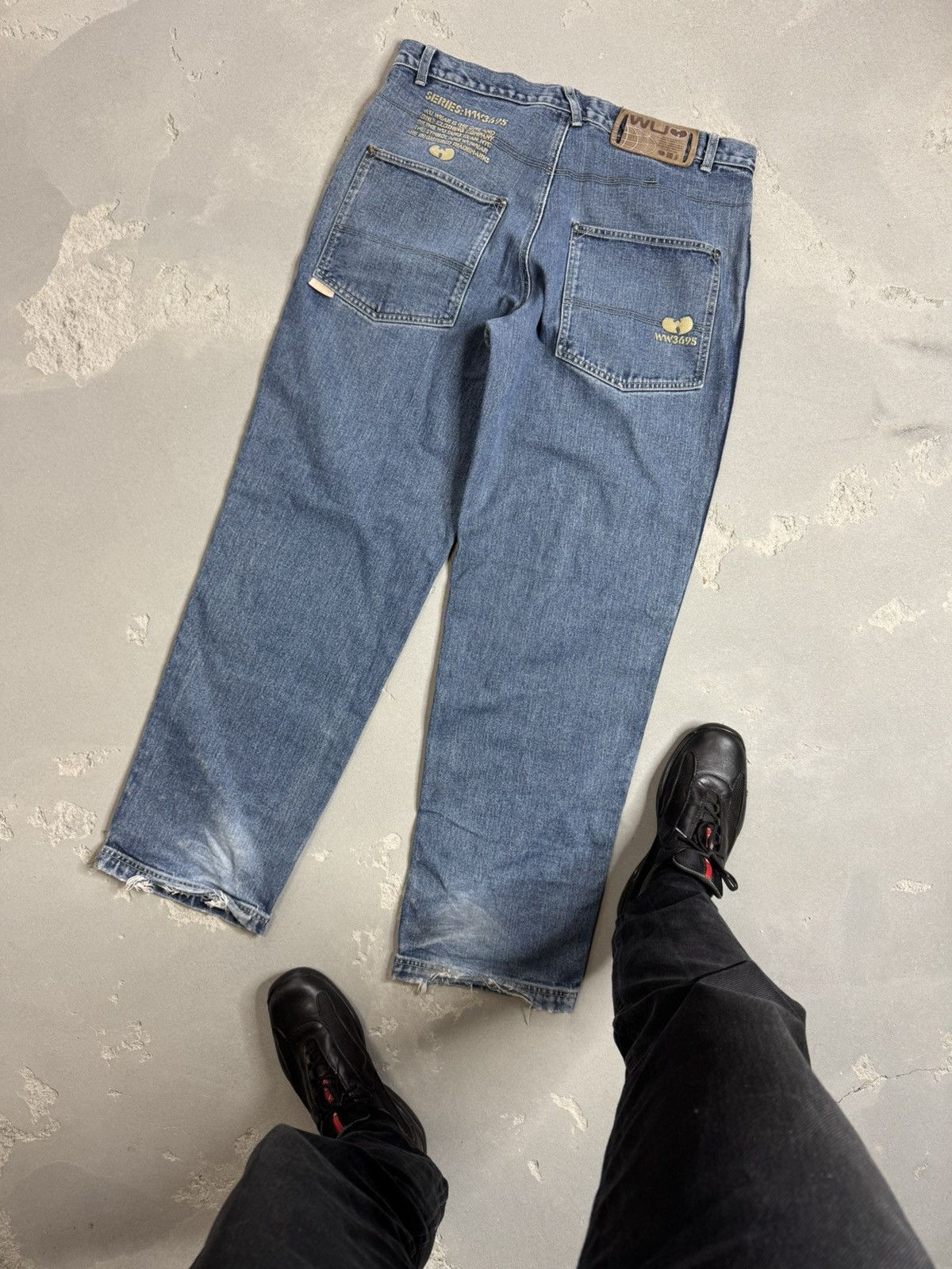 Vintage × Wu-Tang Clan WU WEAR jeans Size W 34 Size US 34 / EU 50 - 1 Thumbnail