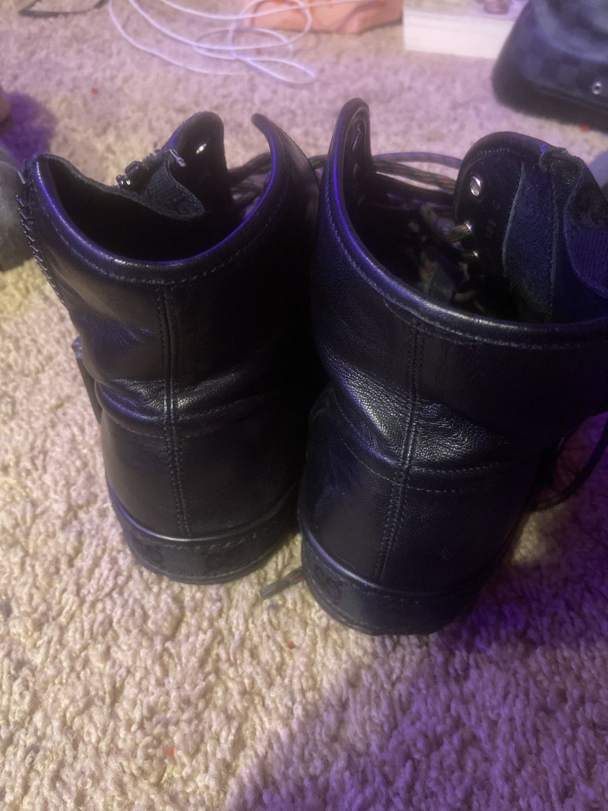 Gucci gucci black zip up ankle boots Size US 10.5 / EU 43-44 - 4 Thumbnail