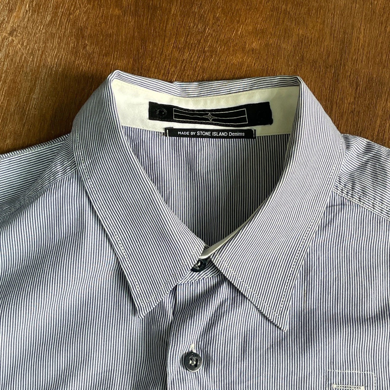 Stone Island Stone Island Short Sleeves Shirt Vintage Company S.P.A Size US M / EU 48-50 / 2 - 3 Thumbnail