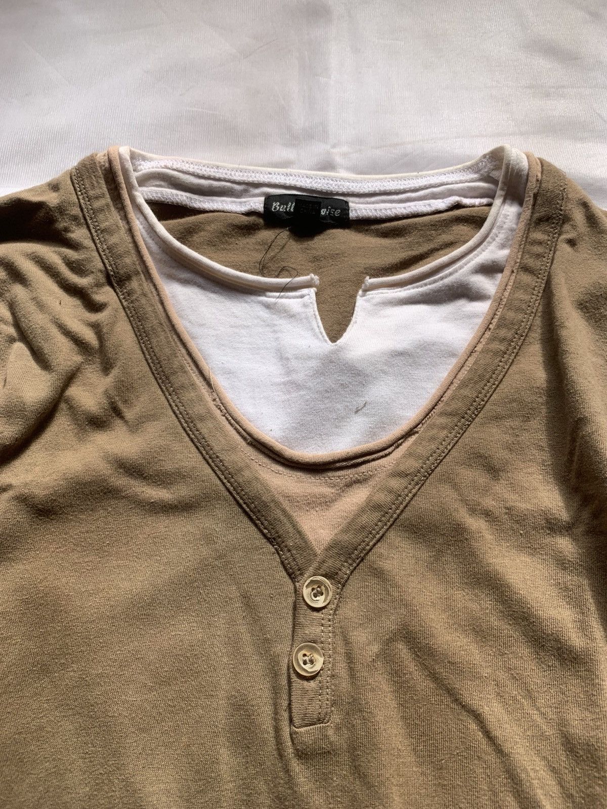 Japanese Brand Japanese Bullet Noise Triple Layer LONG SLEEVE Tee Shirt Size US M / EU 48-50 / 2 - 5 Thumbnail