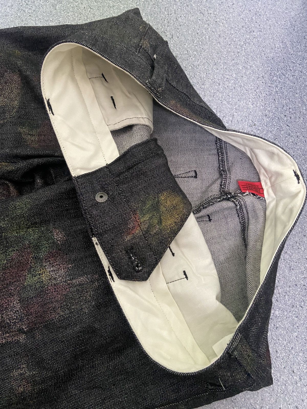 Issey Miyake × Japanese Brand × Vintage Issey Miyake Heart Haat abstract flower Pants Size US 30 / EU 46 - 7 Thumbnail